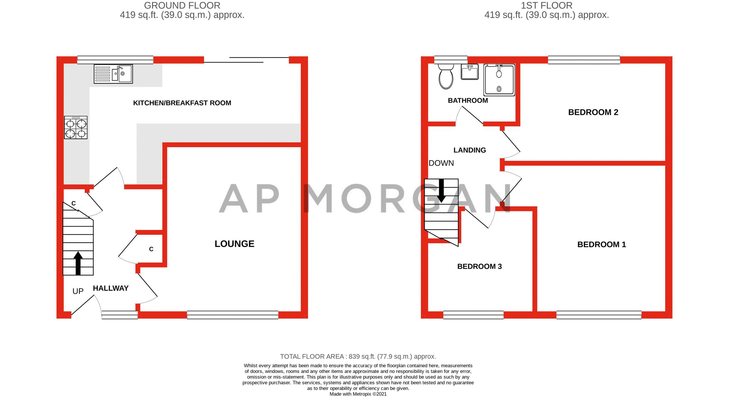 3 bed terraced house for sale in Charford Road, Charford, Bromsgrove