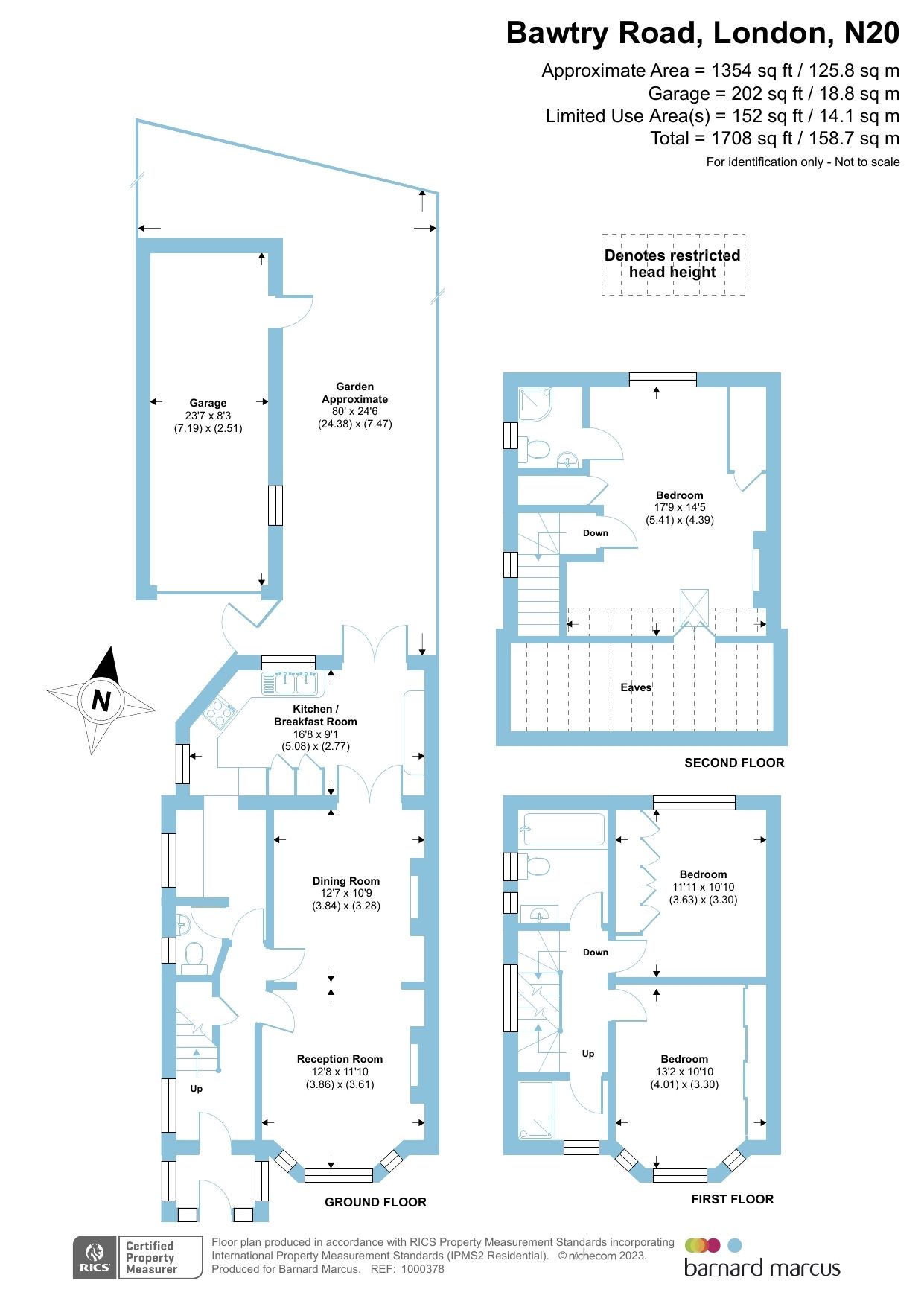 3 bed semidetached house for sale in Bawtry Road, London N20 Zoopla