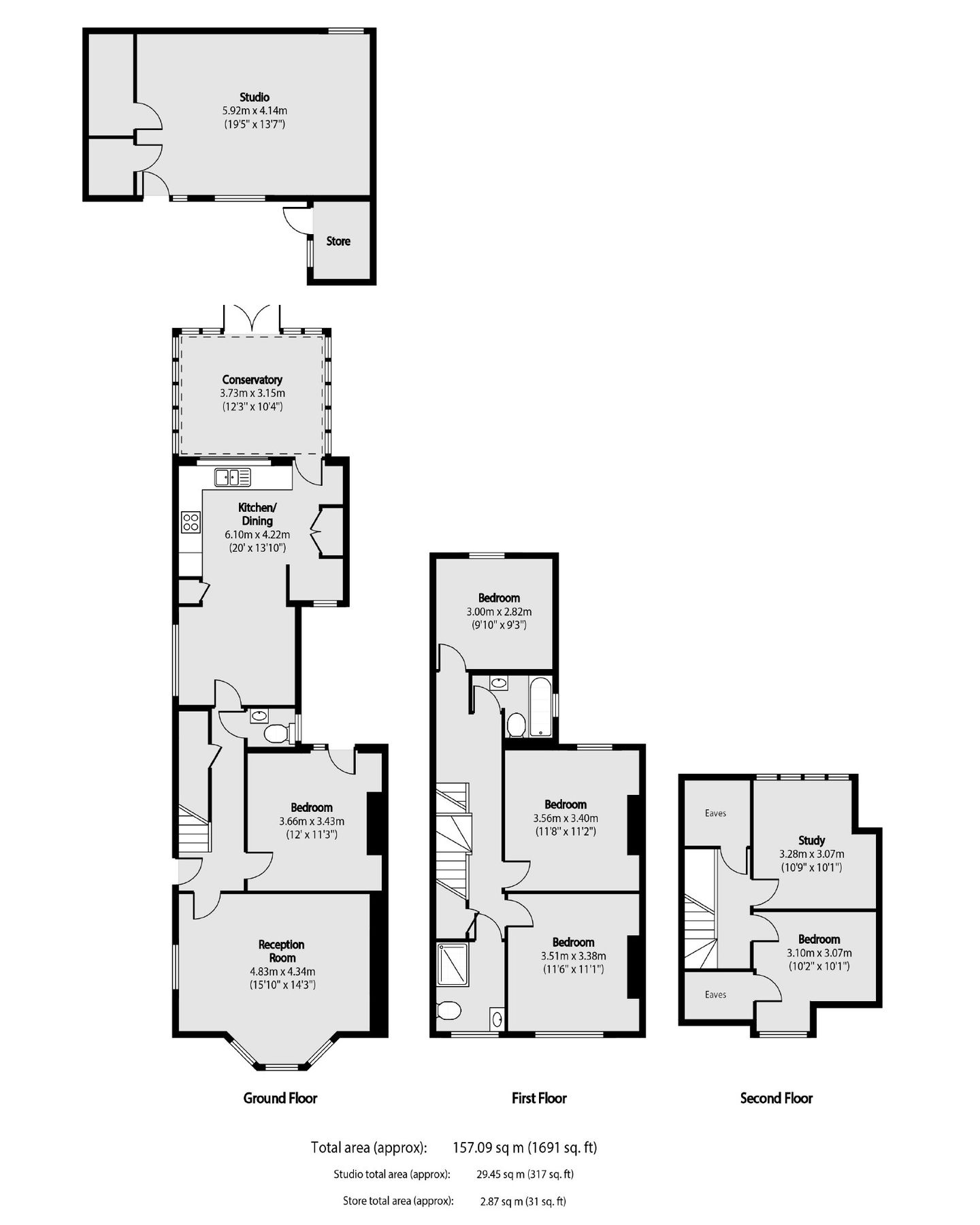 5 bed semidetached house to rent in Parkhurst Road, London N11 Zoopla