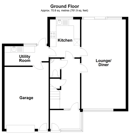 2 bed semidetached house for sale in Tartane Lane, Dymchurch, Kent