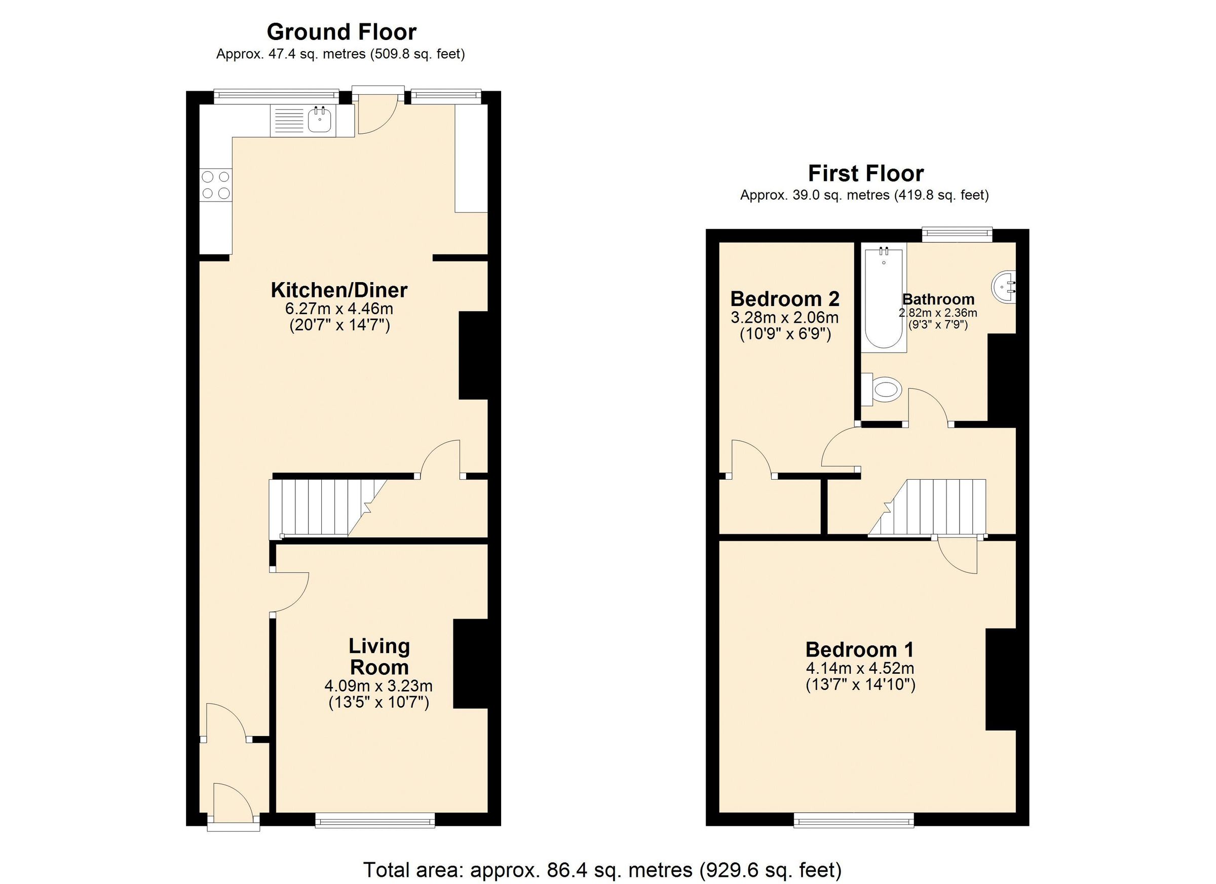 2 bed terraced house for sale in Pickup Street, Clayton Le Moors BB5