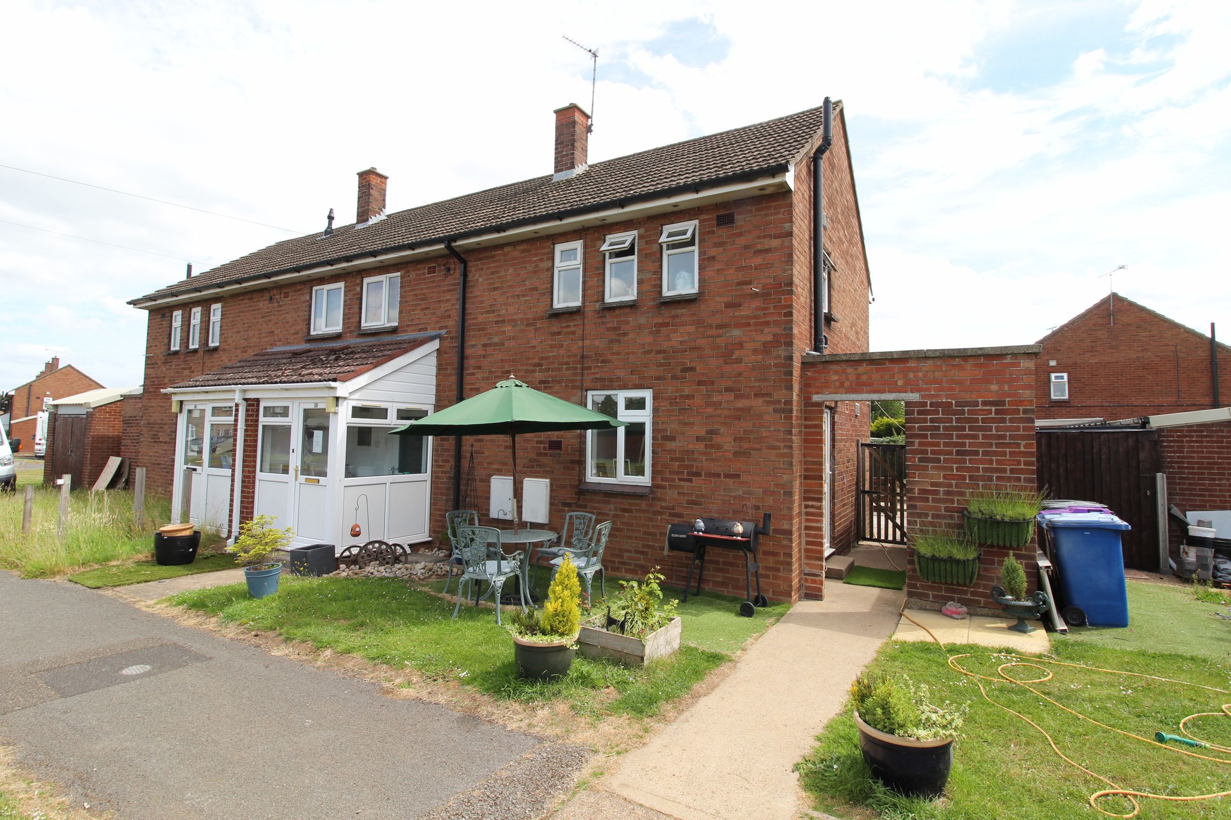3 bed semidetached house for sale in Buchanan Road, Hemswell Cliff