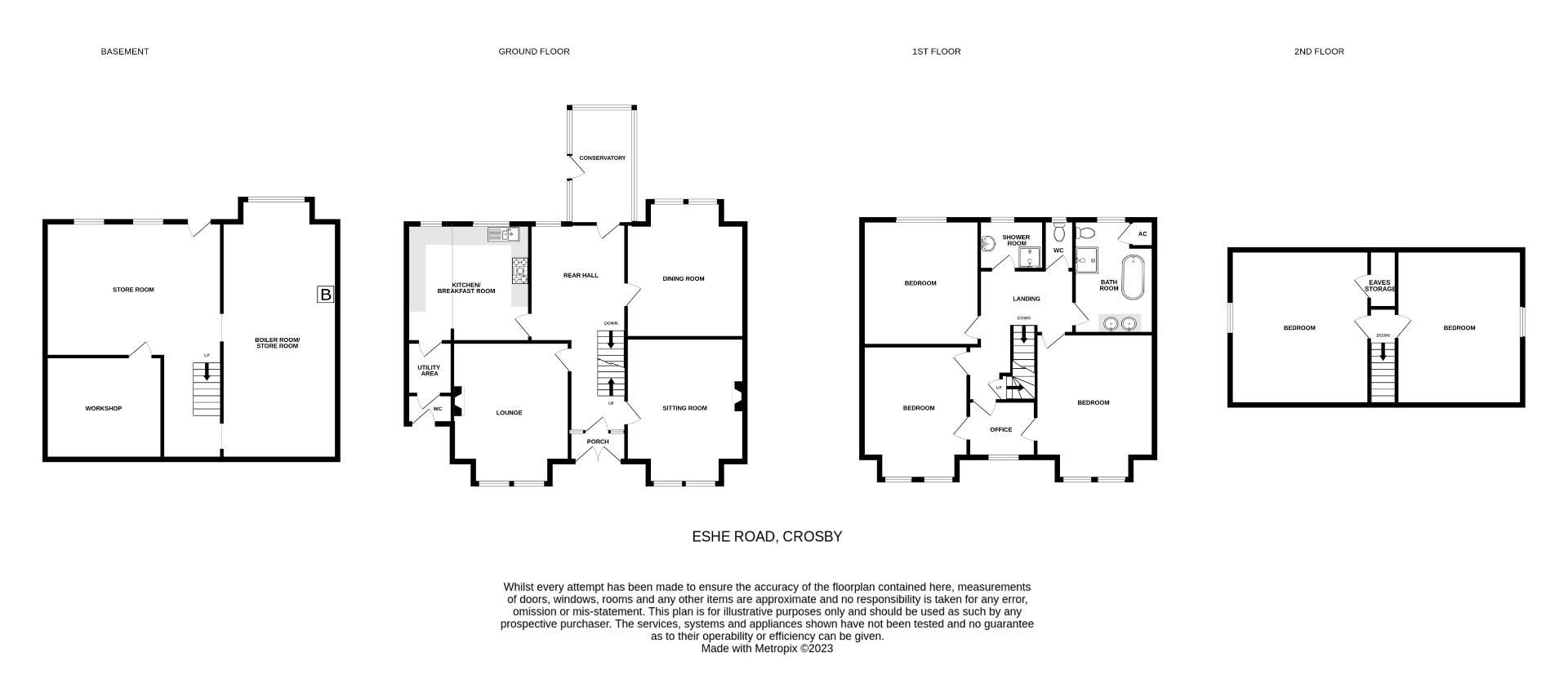 6 bed detached house for sale in Eshe Road, Crosby, Liverpool L23 Zoopla