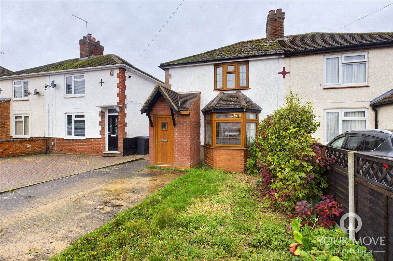 3 bed semidetached house for sale in Northampton Road, Broughton