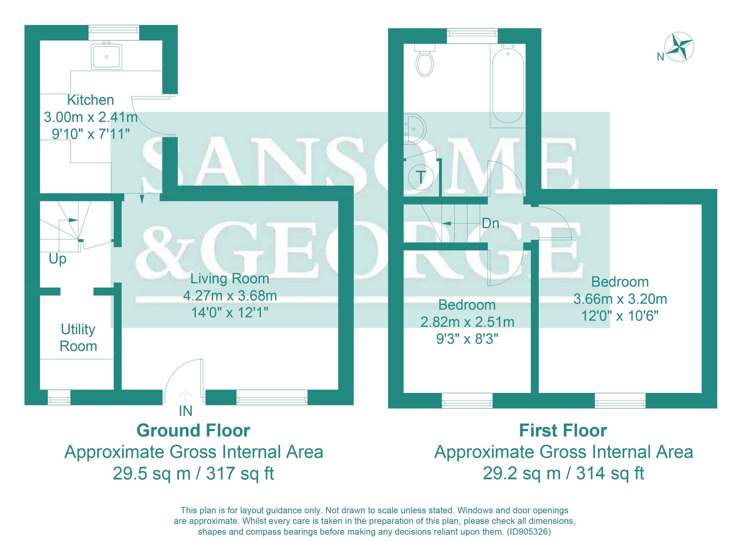 2 bed terraced house for sale in Worlds End, Beedon, Newbury, Berkshire