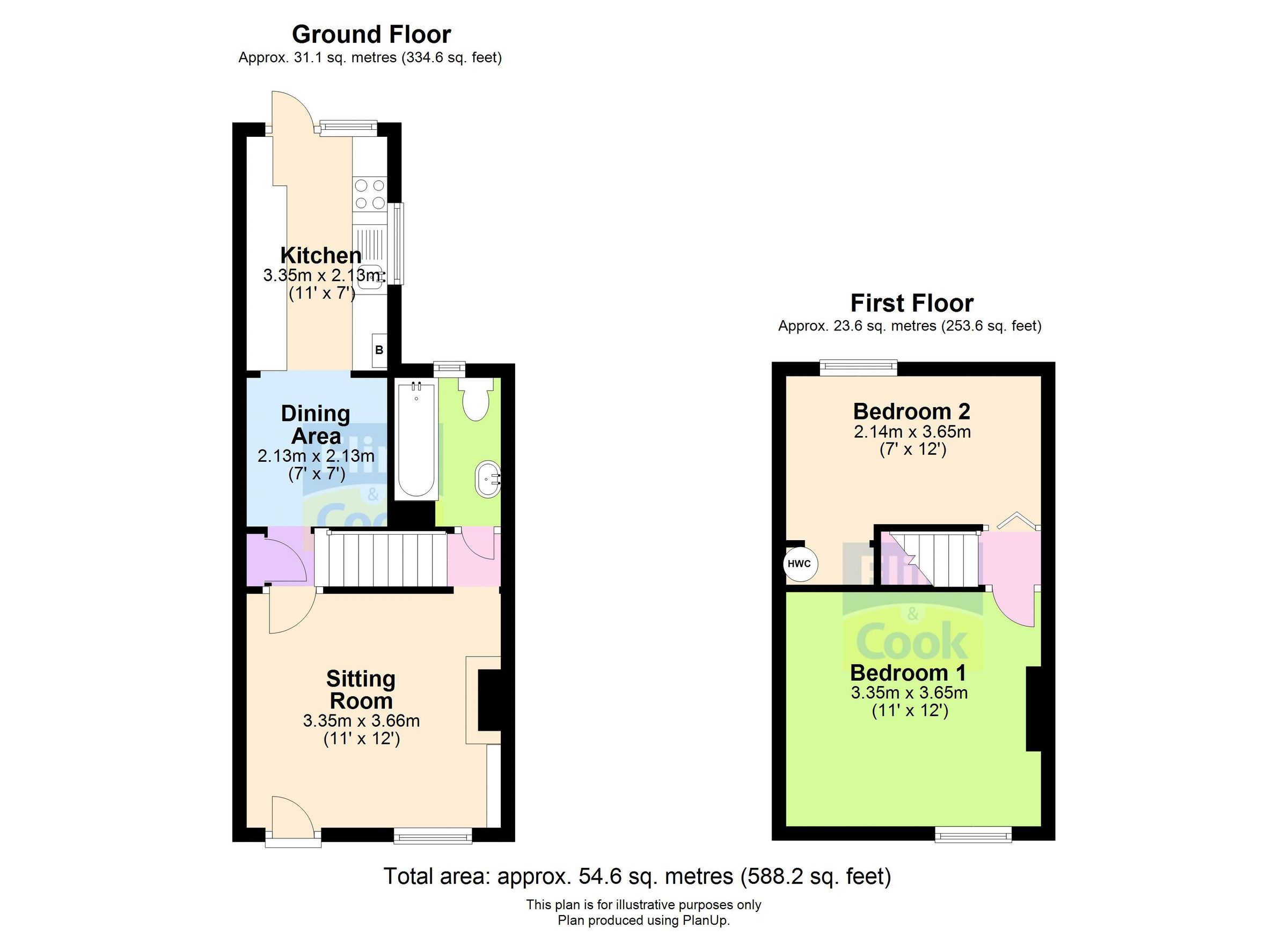 2 bed property for sale in Old Road, Bromyard HR7 Zoopla
