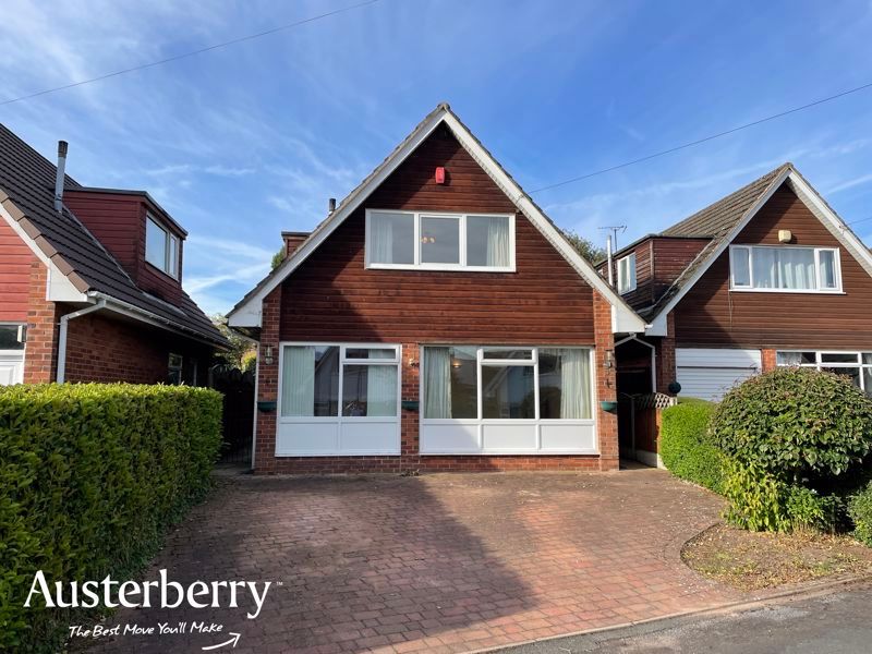 3 bed detached house for sale in Dale Close, Baldwins Gate, Newcastle