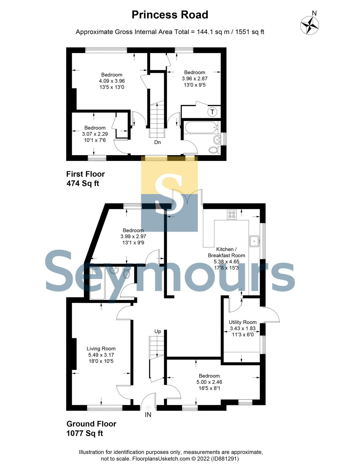 3 bed semidetached house for sale in Maybury, Woking, Surrey GU22 Zoopla