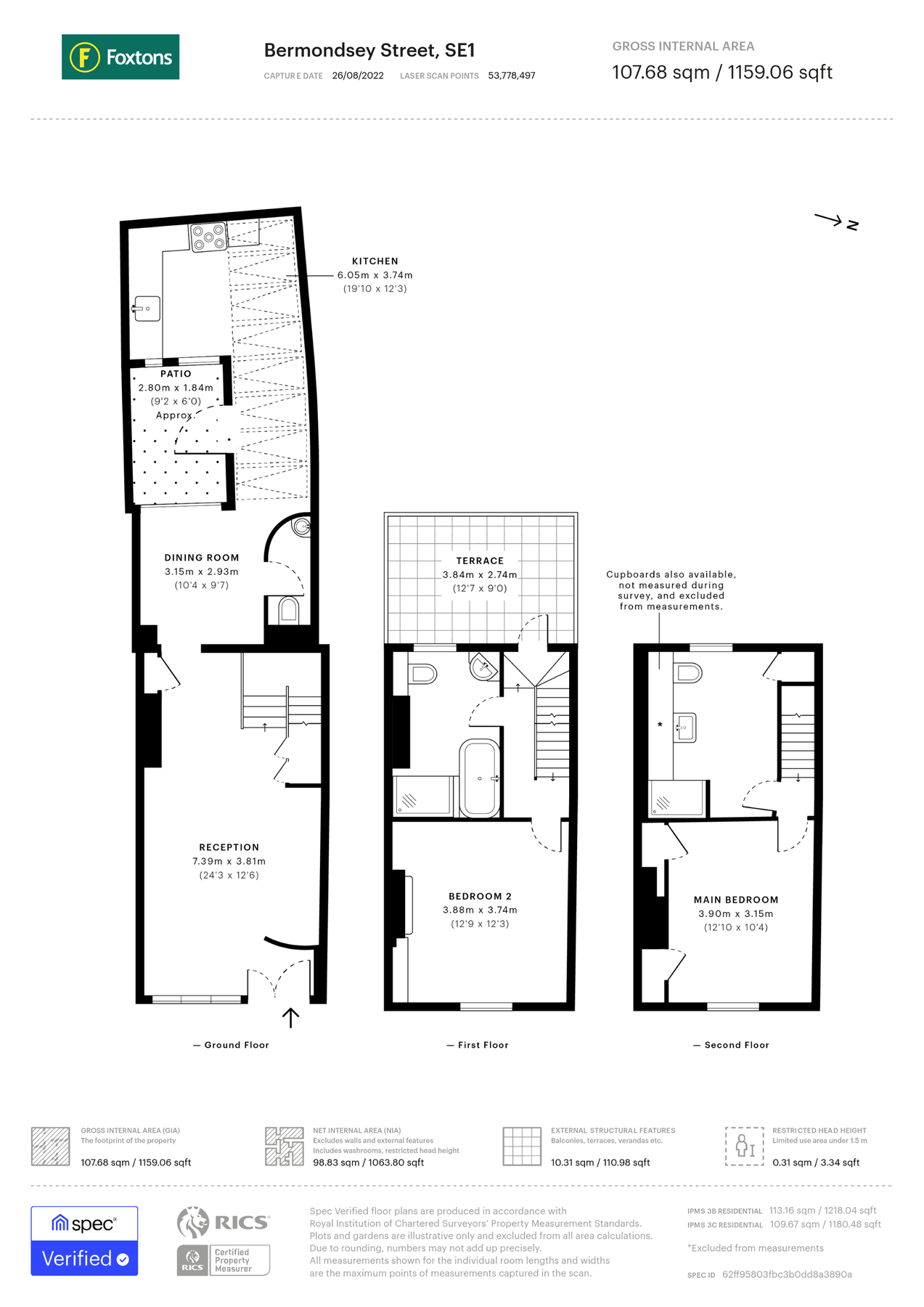 2 bed property to rent in Bermondsey Street, London Bridge, London SE1
