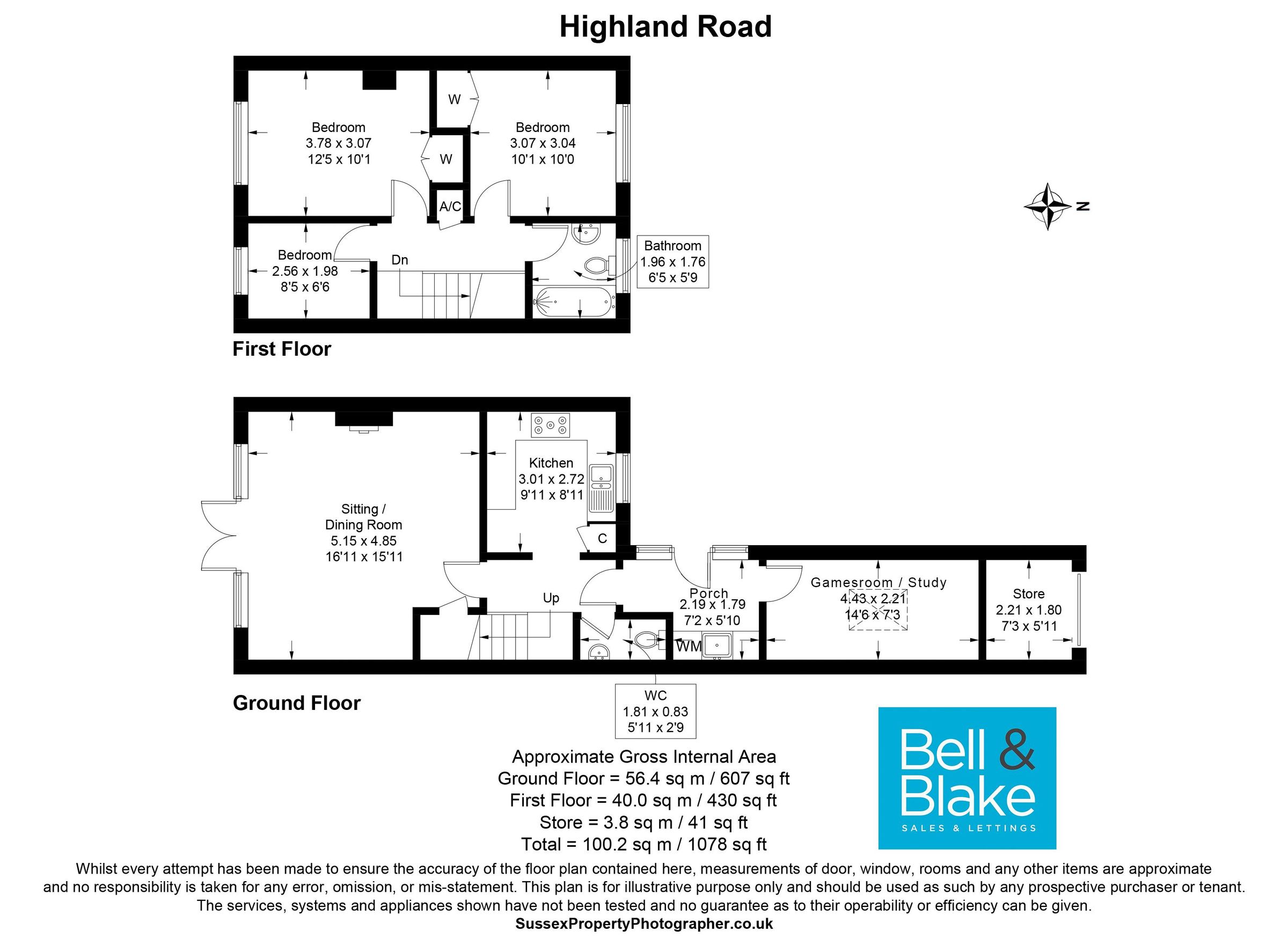 3 bed semidetached house for sale in Highland Road, Chichester PO19