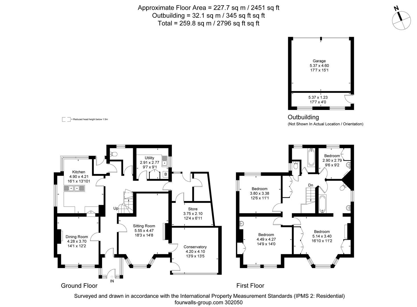 4 bed property for sale in London Road, Charlton Kings, Cheltenham GL52