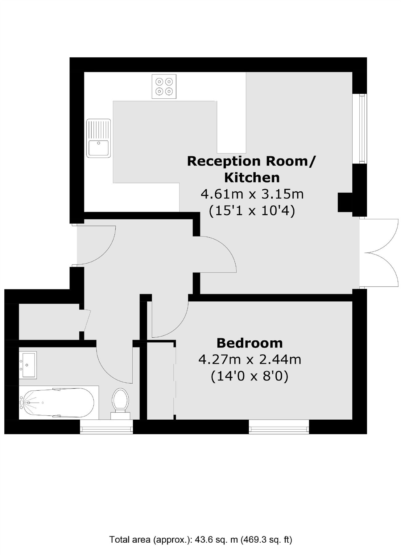 1 bed flat to rent in Victoria Villas, Richmond TW9 Zoopla