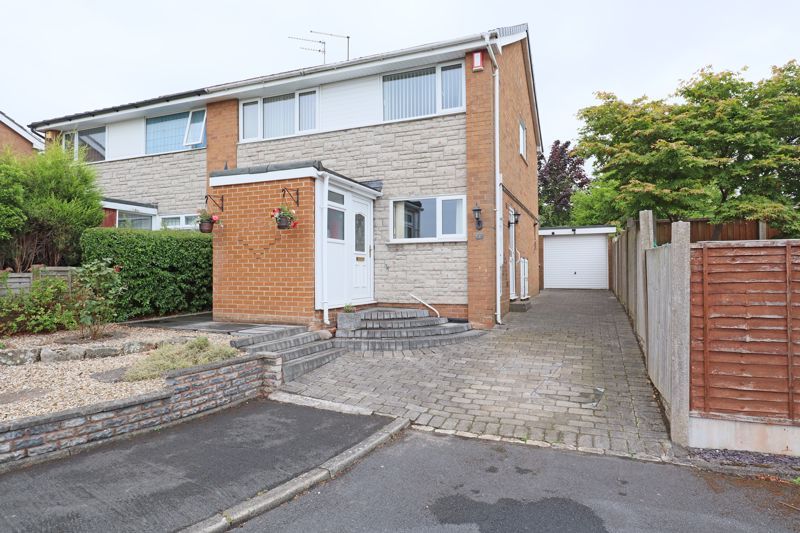 3 bed semidetached house for sale in Milan Drive, NewcastleUnderLyme