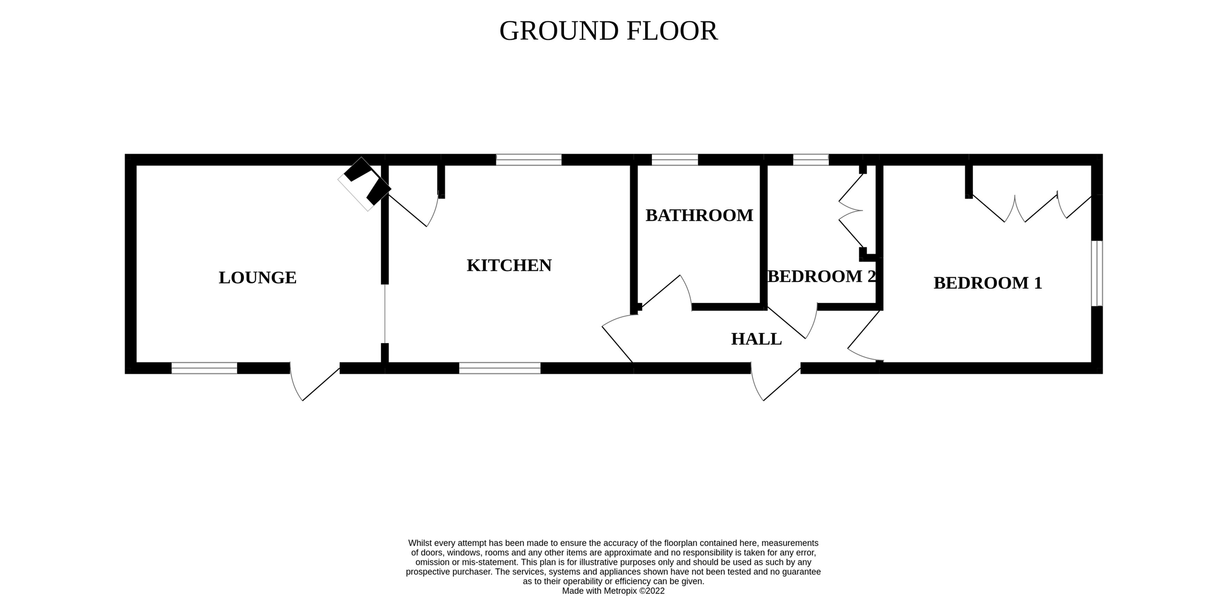 2 bed mobile/park home for sale in Woodland View, Stratton Strawless