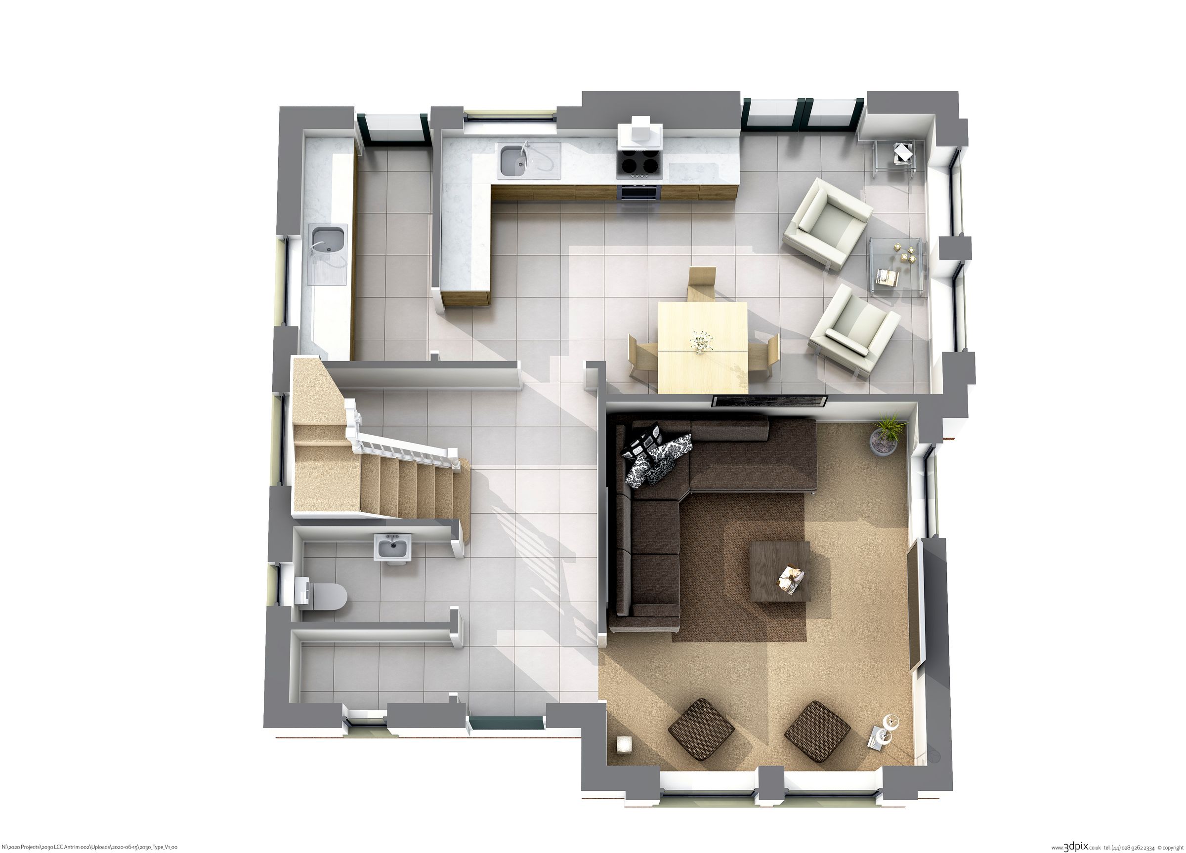 New home, 4 bed detached house for sale in Ferrard Grange, Antrim BT41