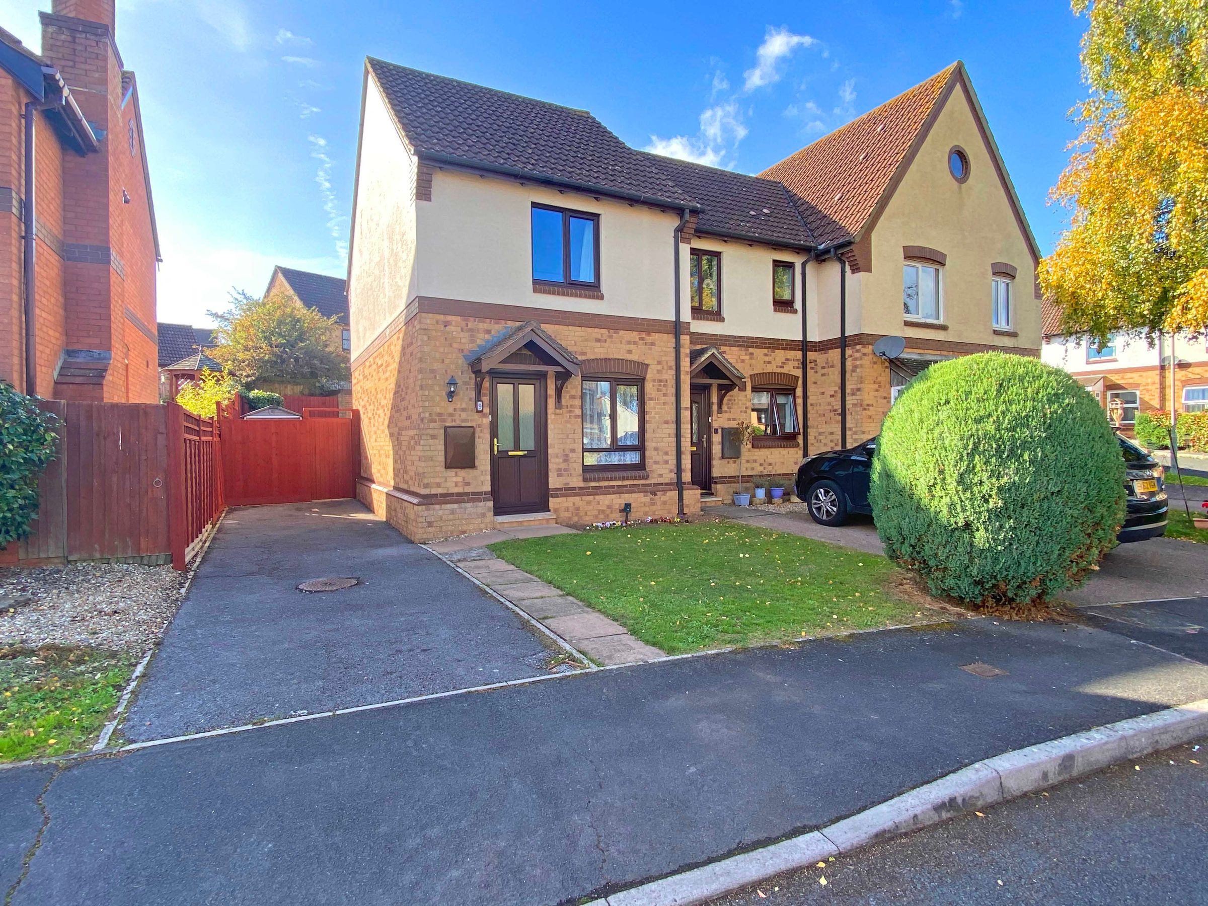 2 bed semidetached house for sale in Penny Close, Exminster, Exeter