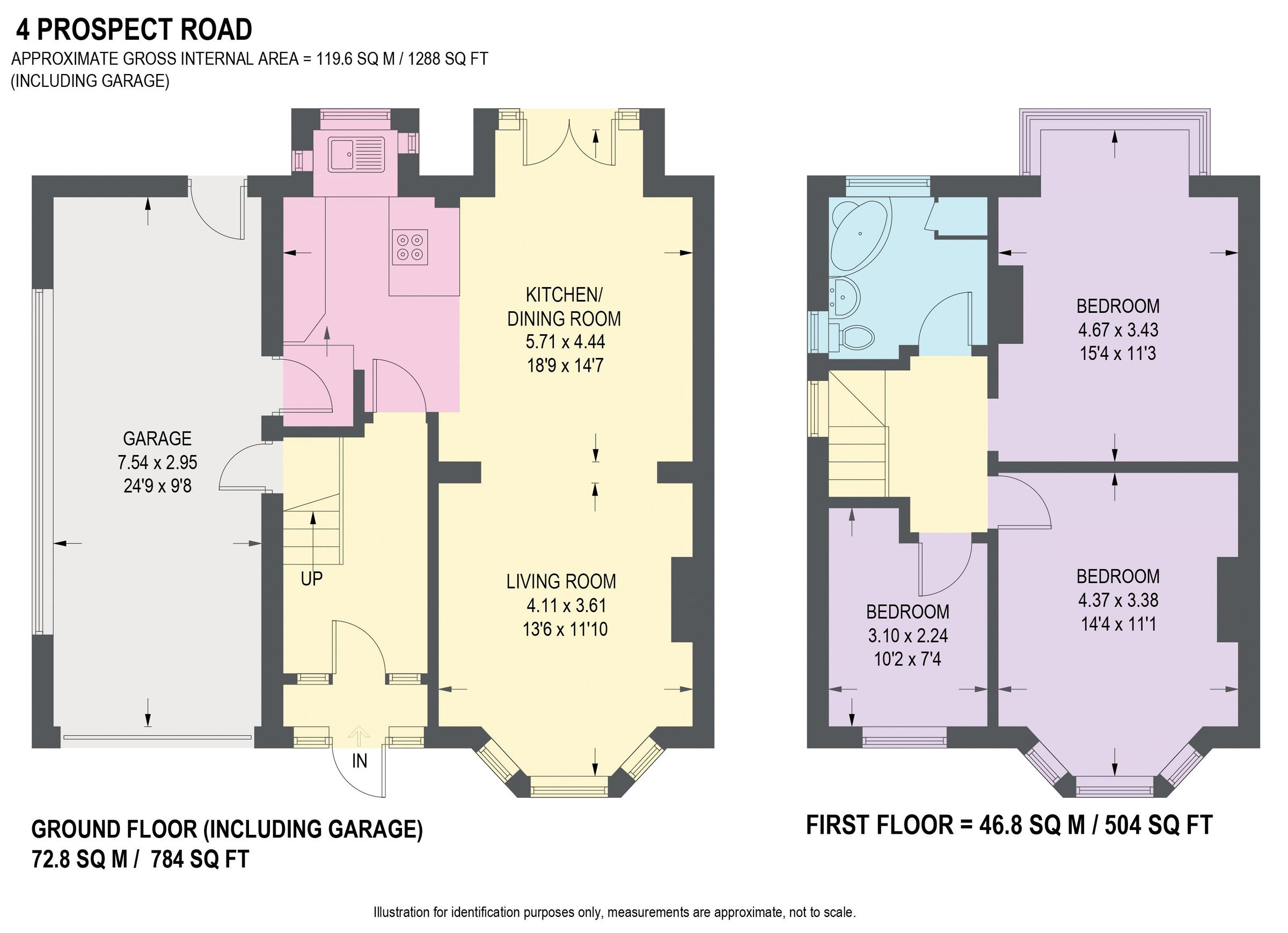 3 bed semidetached house for sale in Prospect Road, Bradway, Sheffield