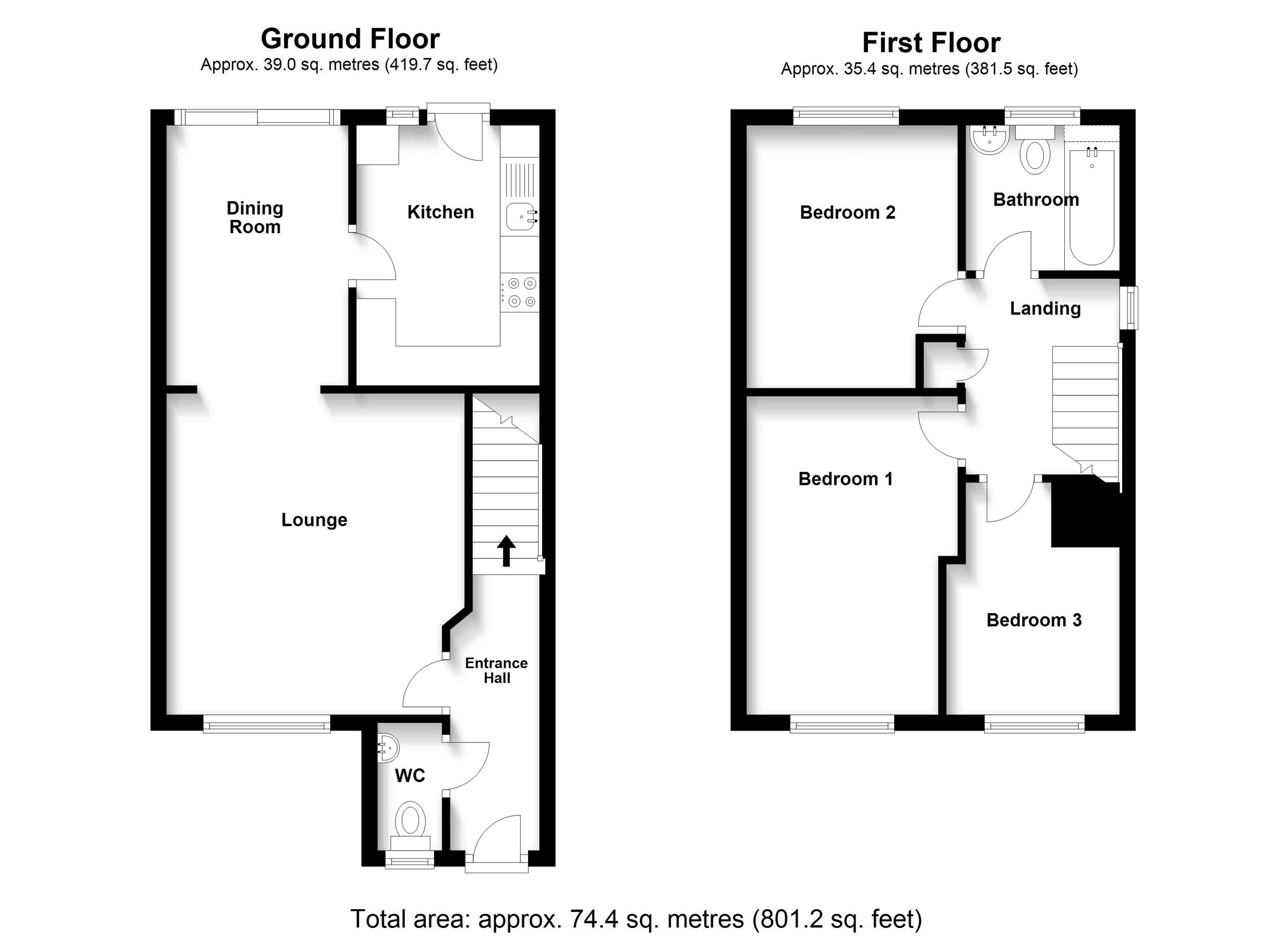 3 bed end terrace house for sale in Chepstow Close, Stevenage SG1 Zoopla