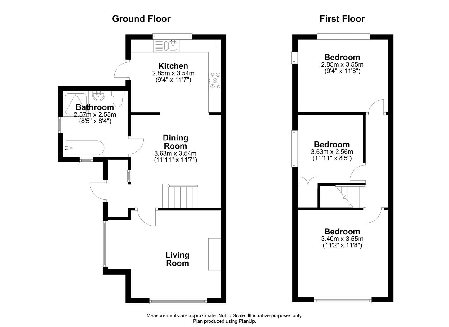 3 bed semidetached house for sale in Ware Street, Bearsted, Maidstone