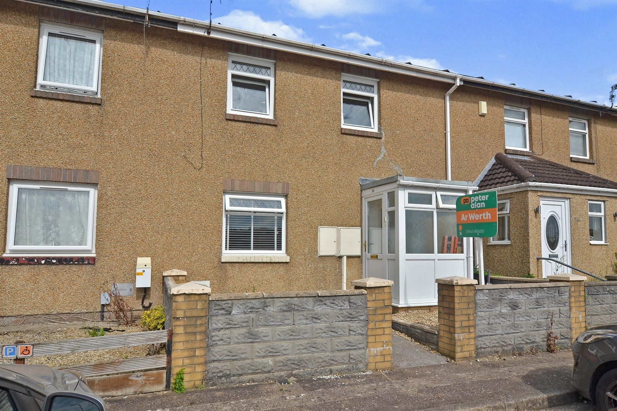2 bed terraced house for sale in Pinewood Avenue, Rhydyfelin