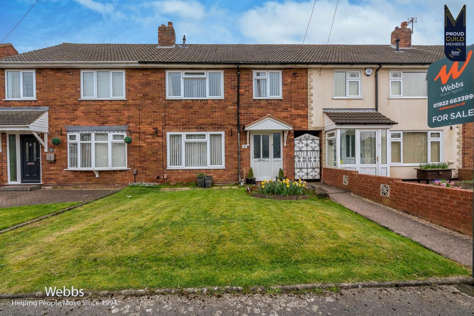 3 bed terraced house for sale in Spring Close, Shelfield, Walsall WS4