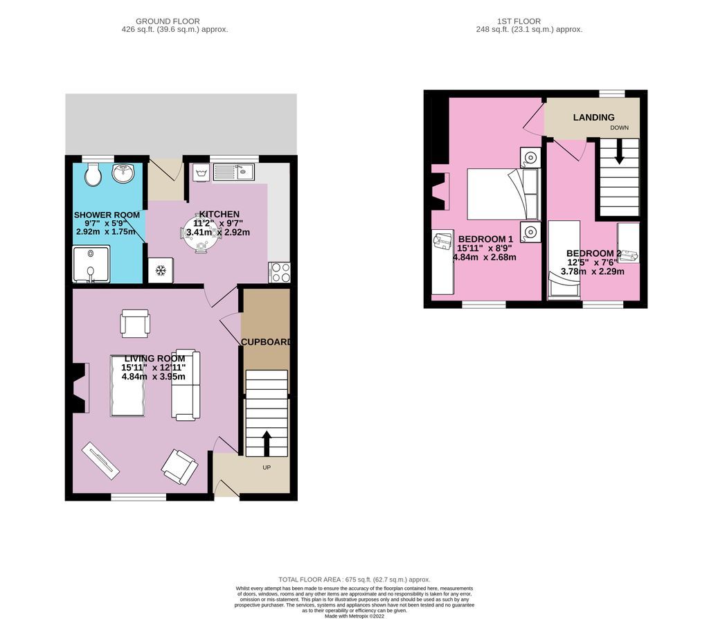 2 bed terraced house for sale in Station Road West, Trimdon Colliery