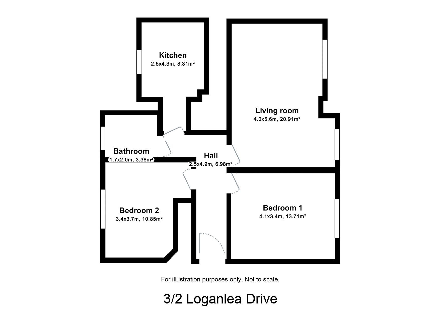 2 bed flat for sale in Loganlea Drive, Edinburgh EH7 Zoopla