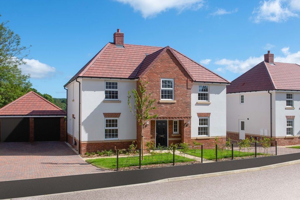 New home, 4 bed detached house for sale in "The Laverton" at Otley Road