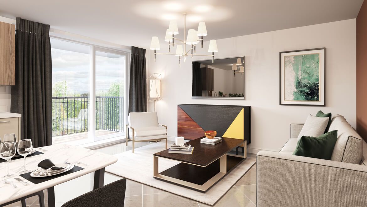 The Clyde 5th Floor at Inchgarvie Loan, Glasgow G5  