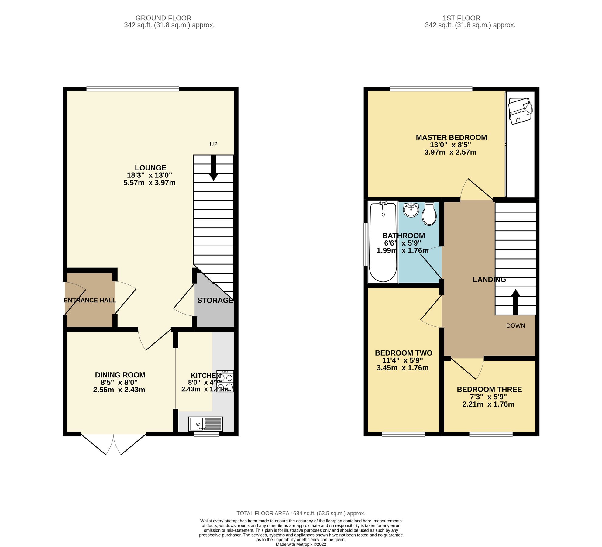 3 bed semidetached house for sale in Chesterton Court, Horbury