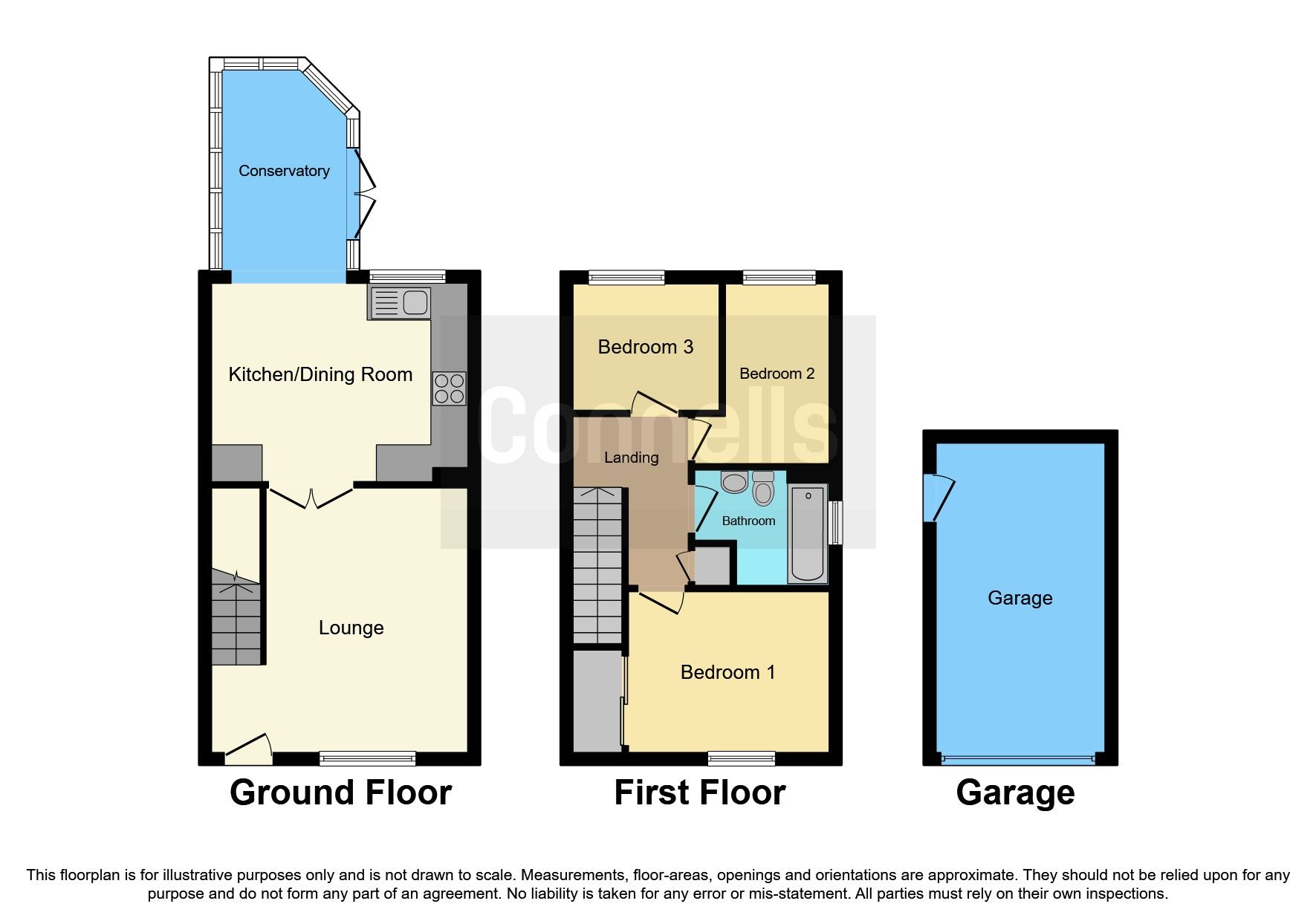 3 bed semidetached house for sale in Brookside, Barlestone, Nuneaton