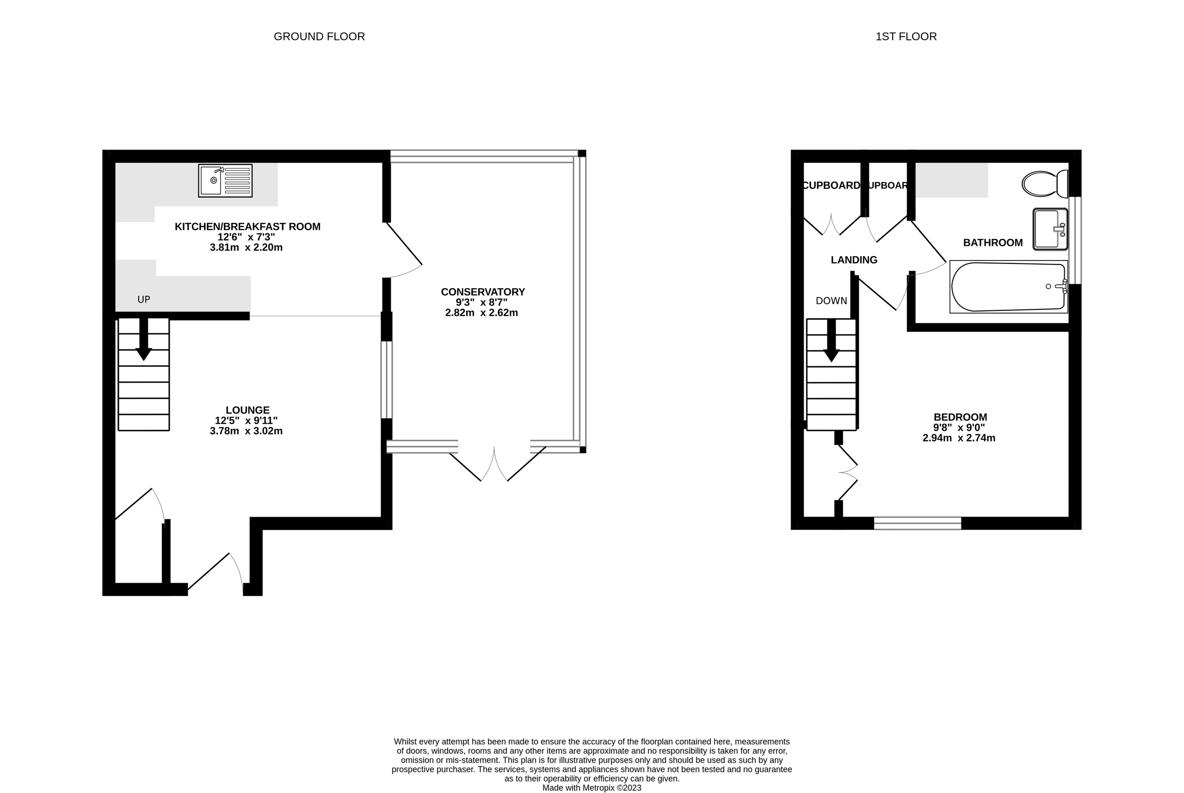 1 bed detached house for sale in Coxmoor Close, Church Crookham, Fleet