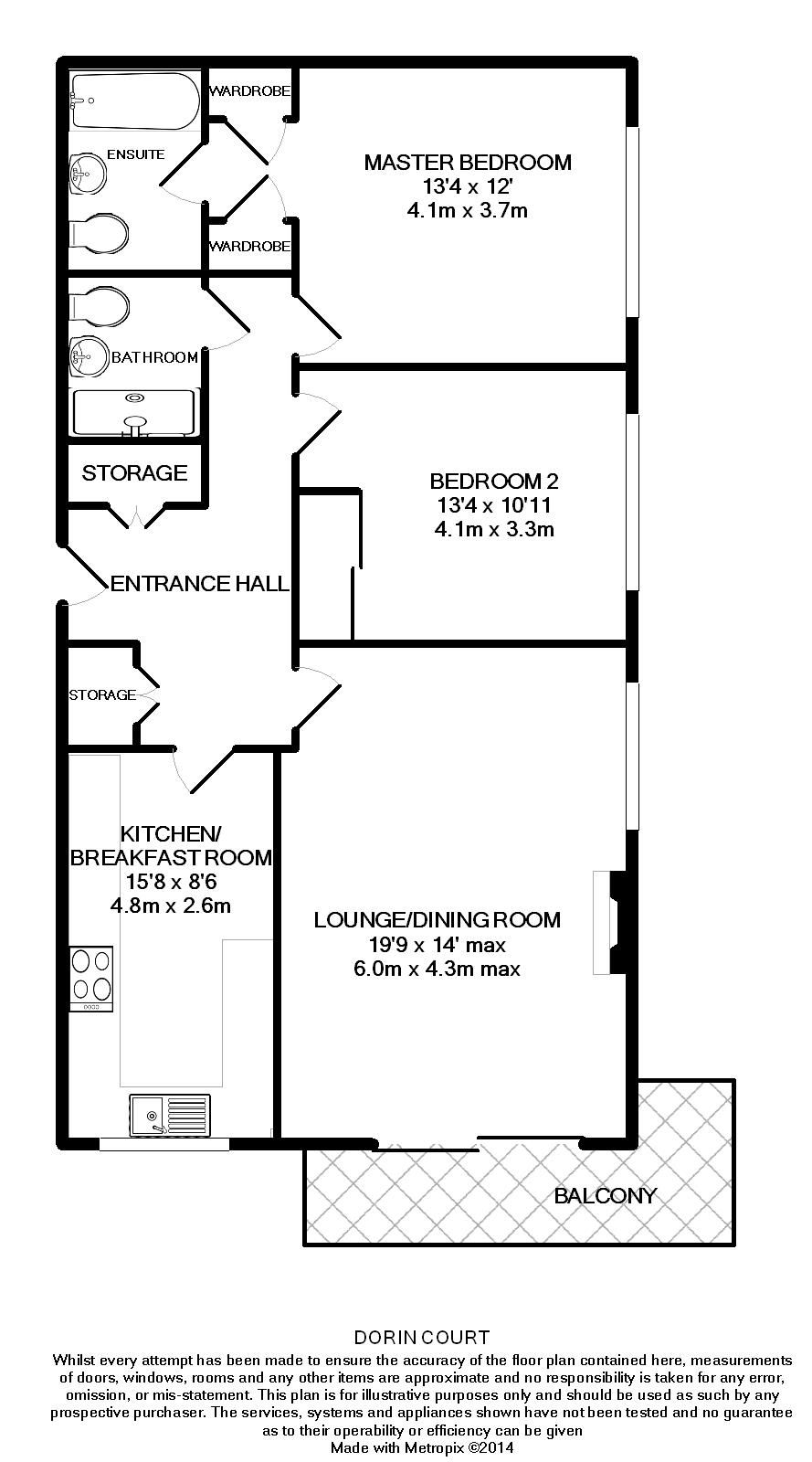 2 bed flat for sale in Dorin Court, Landscape Road, Warlingham, Surrey