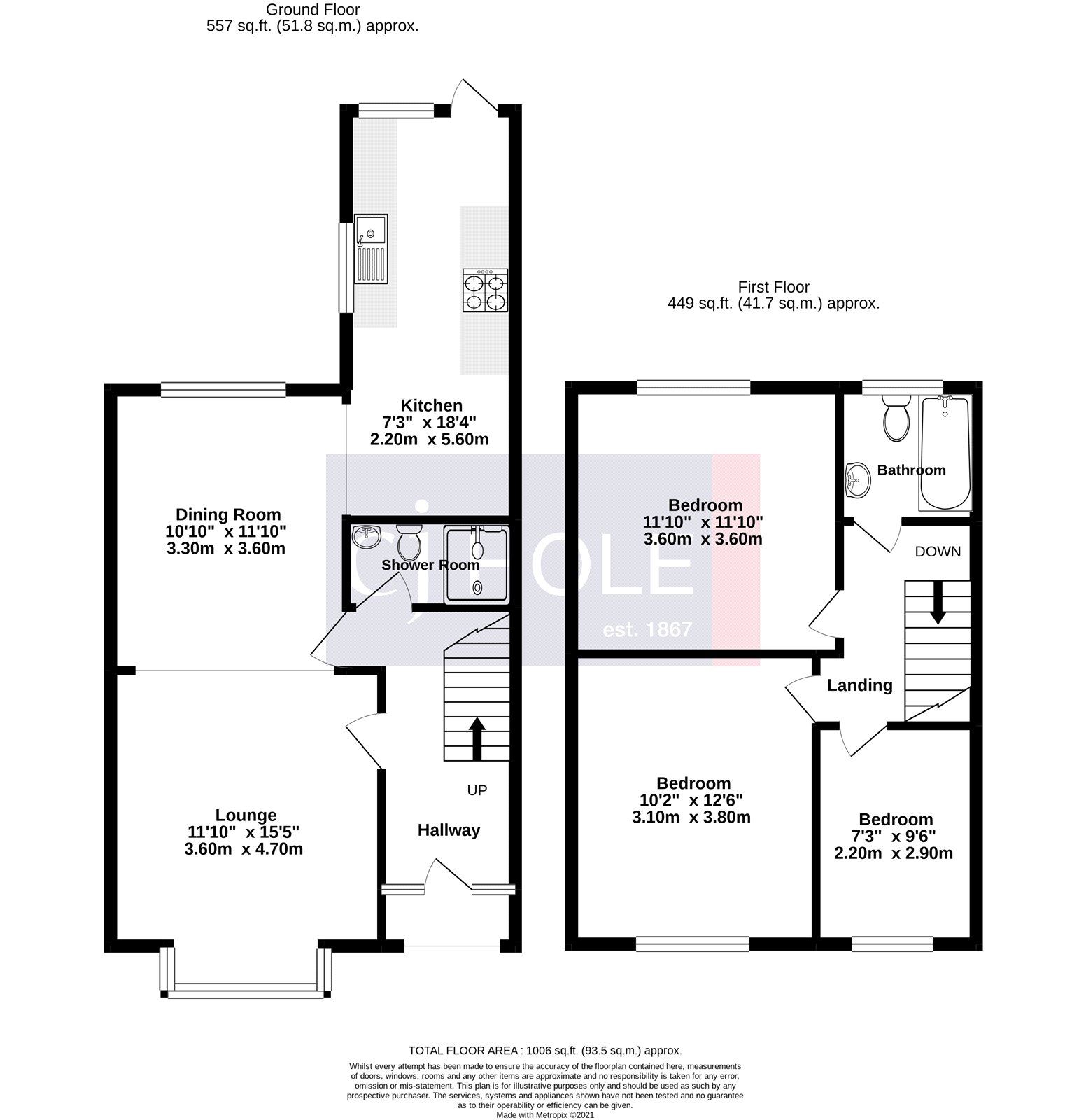 3 bed terraced house for sale in Longmead Avenue, Horfield, Bristol BS7