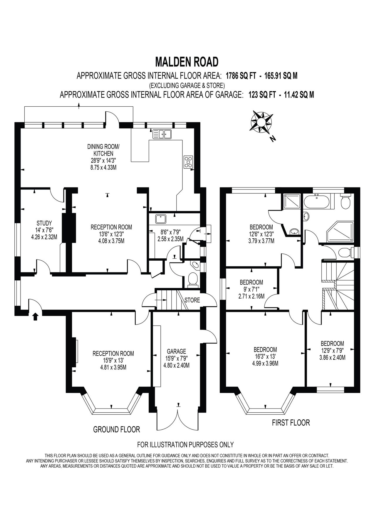 4 bed detached house for sale in Malden Road, Worcester Park KT4 Zoopla