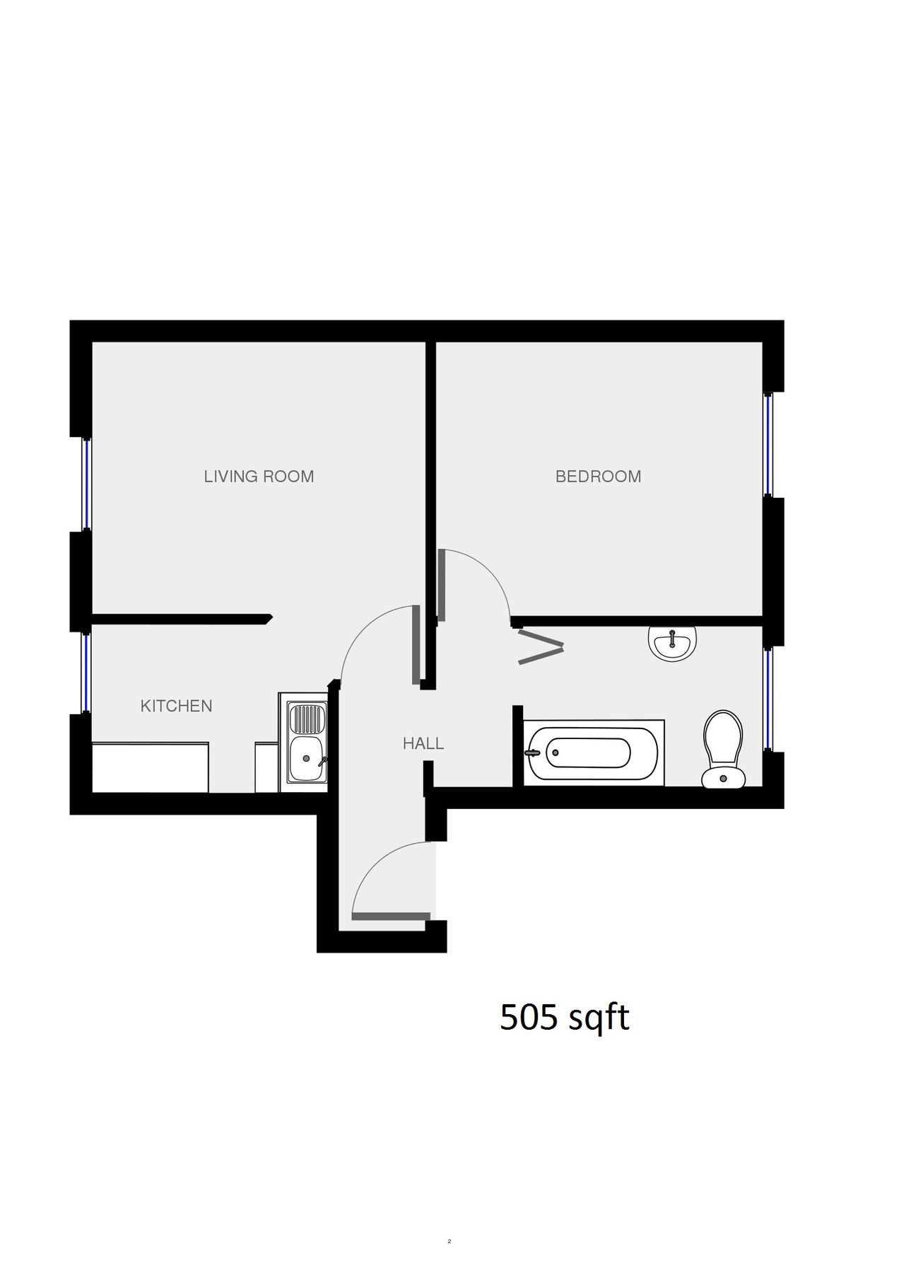 1 bed flat to rent in St. Nicholas Terrace, Northgate Street, Great