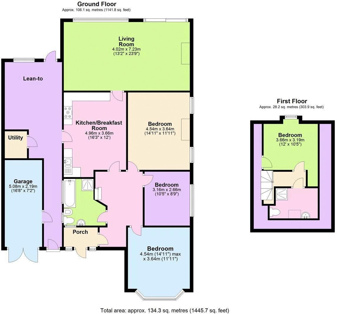 4 bed detached bungalow for sale in Great Tattenhams, Epsom KT18 Zoopla