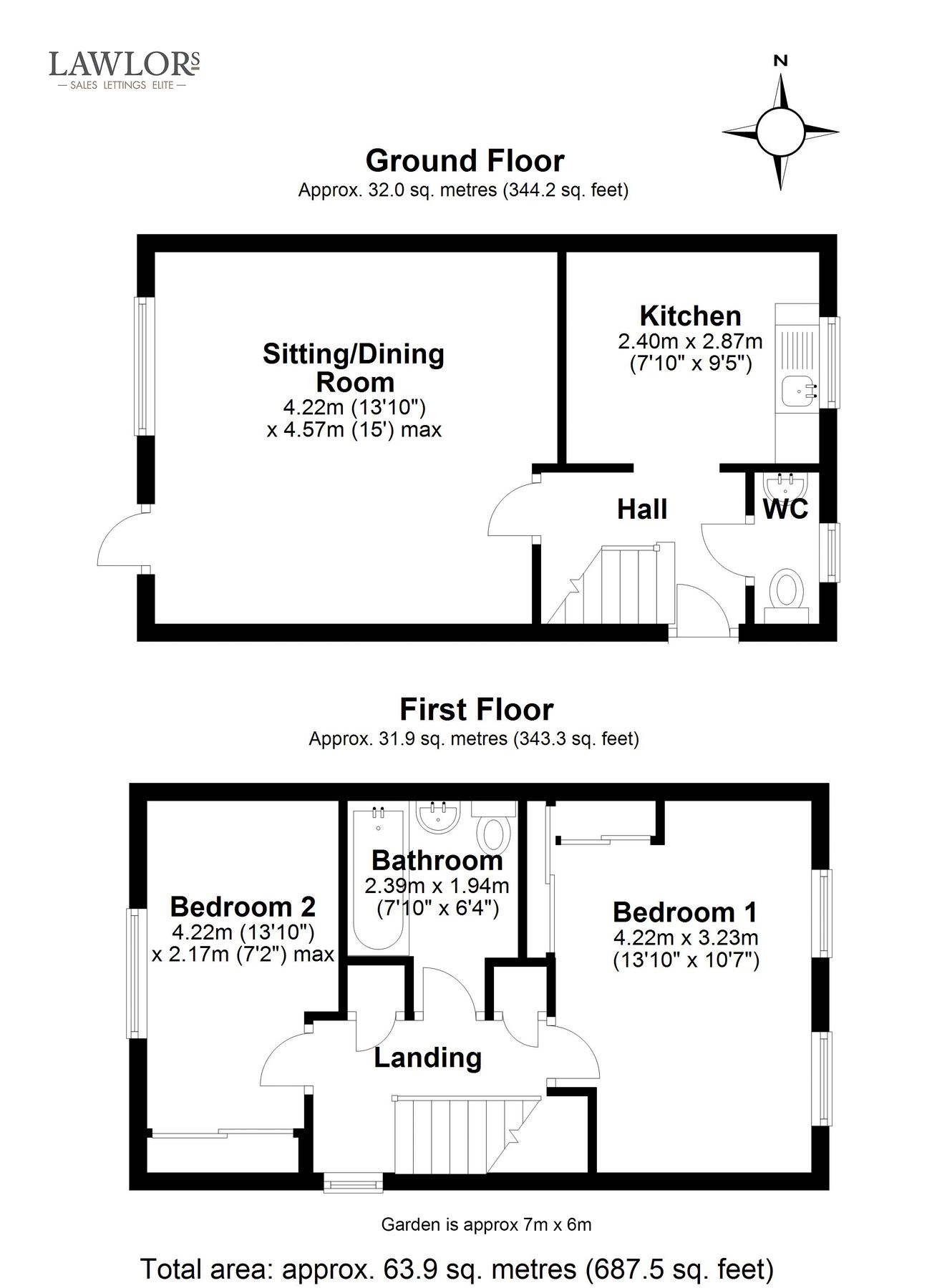 2 bed end terrace house for sale in Jacklin Green, Woodford Green IG8 Zoopla