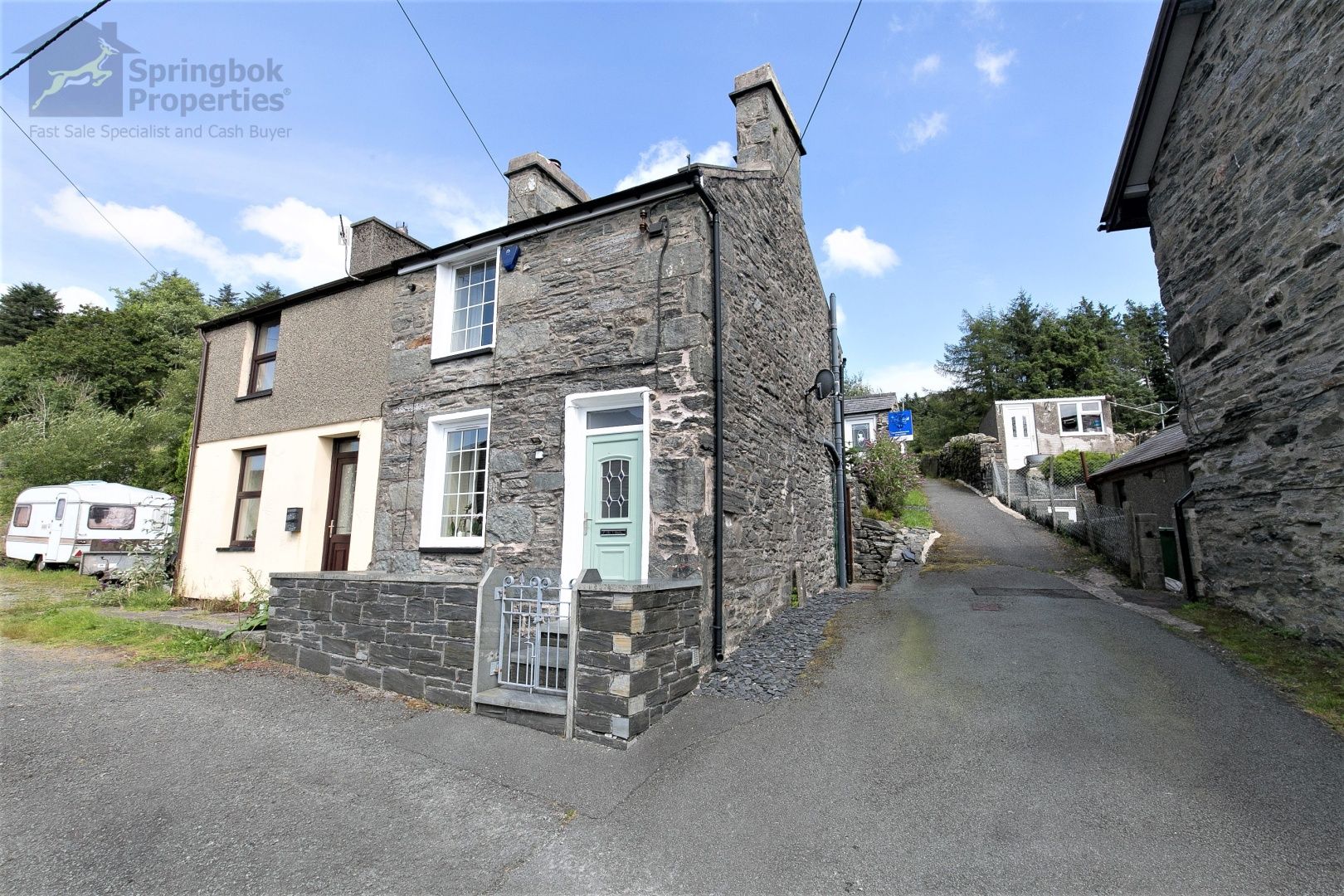 1 bed semidetached house for sale in Tabernacl Terrace, Blaenau