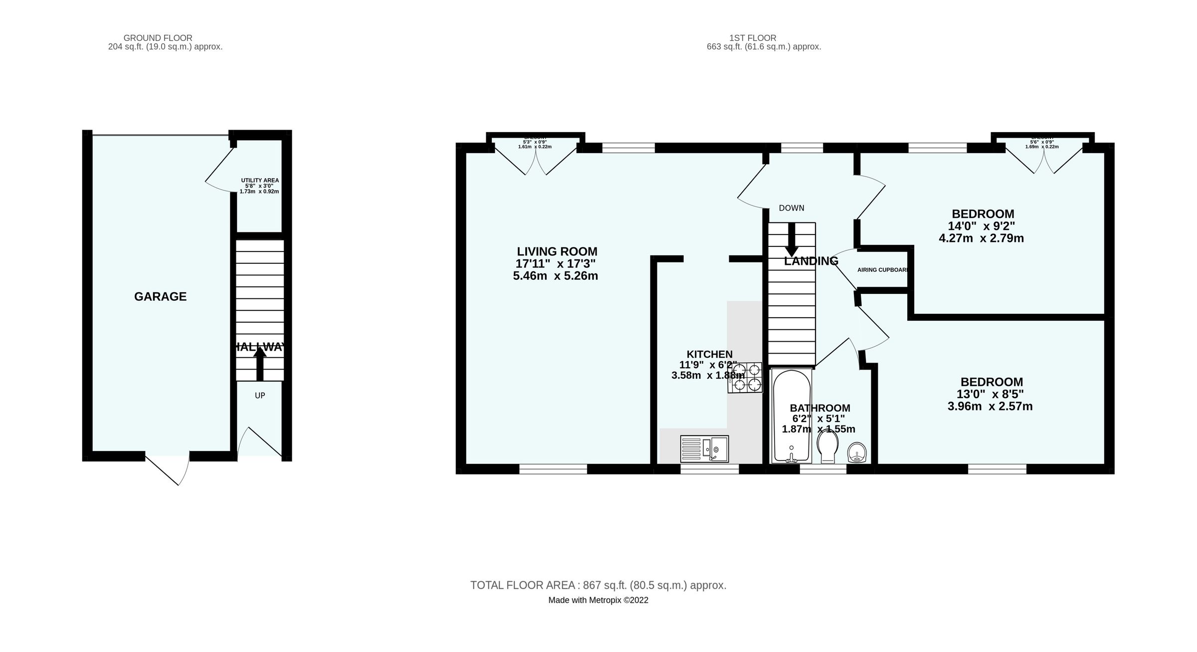 2 bed end terrace house for sale in Edwards Court, Kings Heath, Exeter