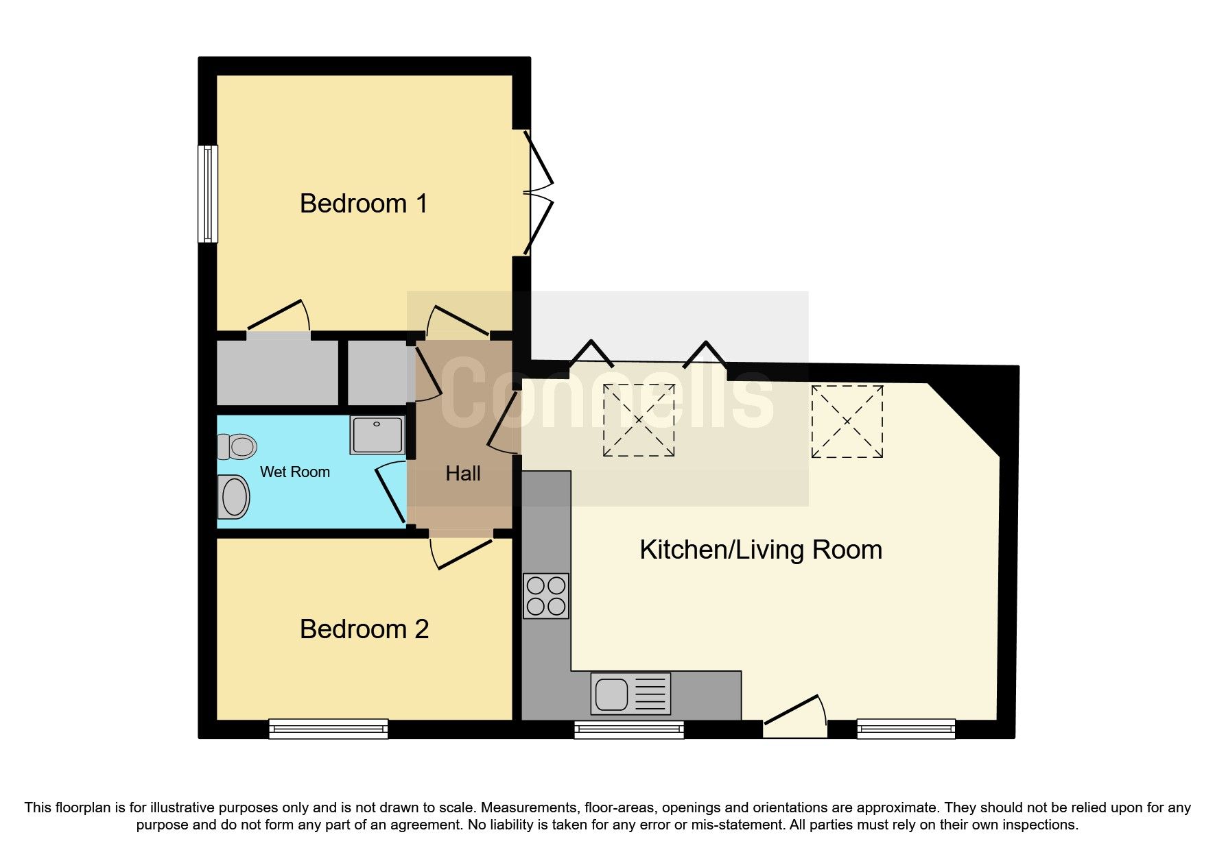 New home, 2 bed detached bungalow for sale in St. James Street