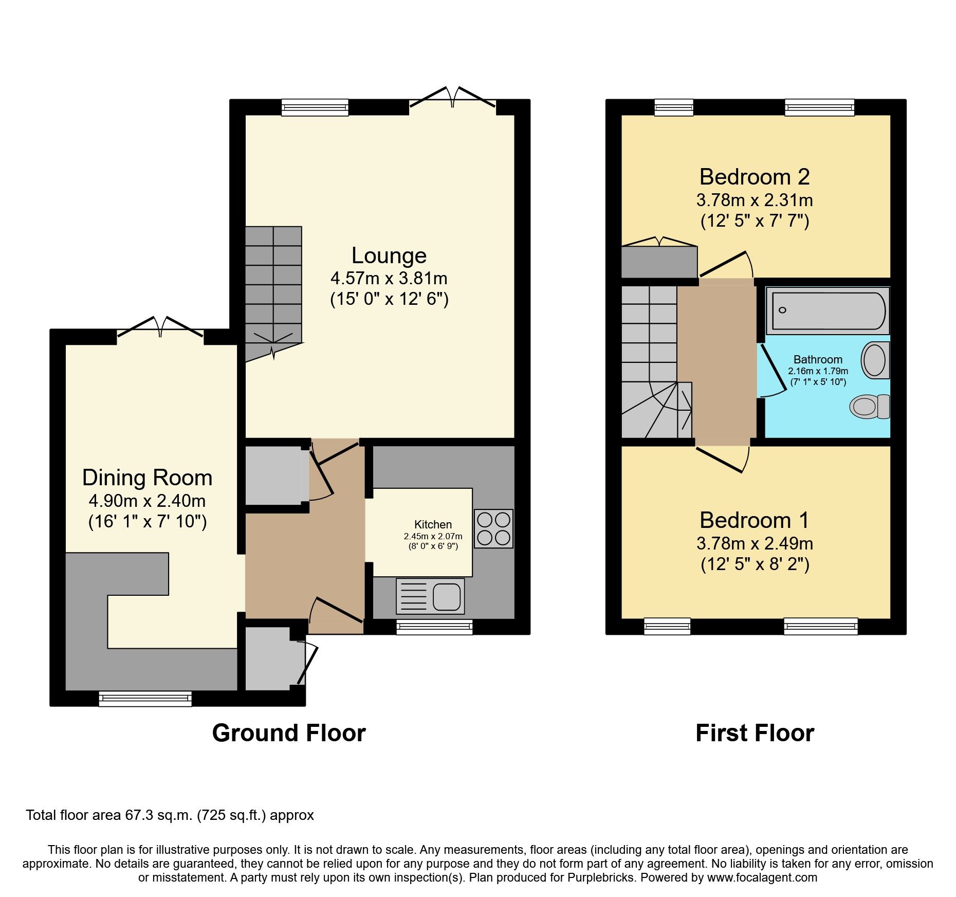 2 bed semidetached house for sale in Savernake Road, Aylesbury HP19 Zoopla
