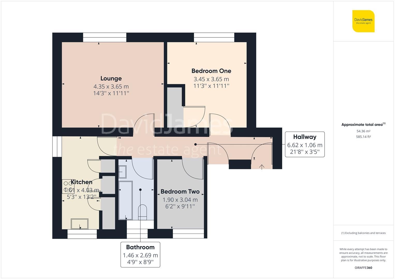2 bed flat to rent in Roxby House, Derwent Crescent, Arnold, Nottingham
