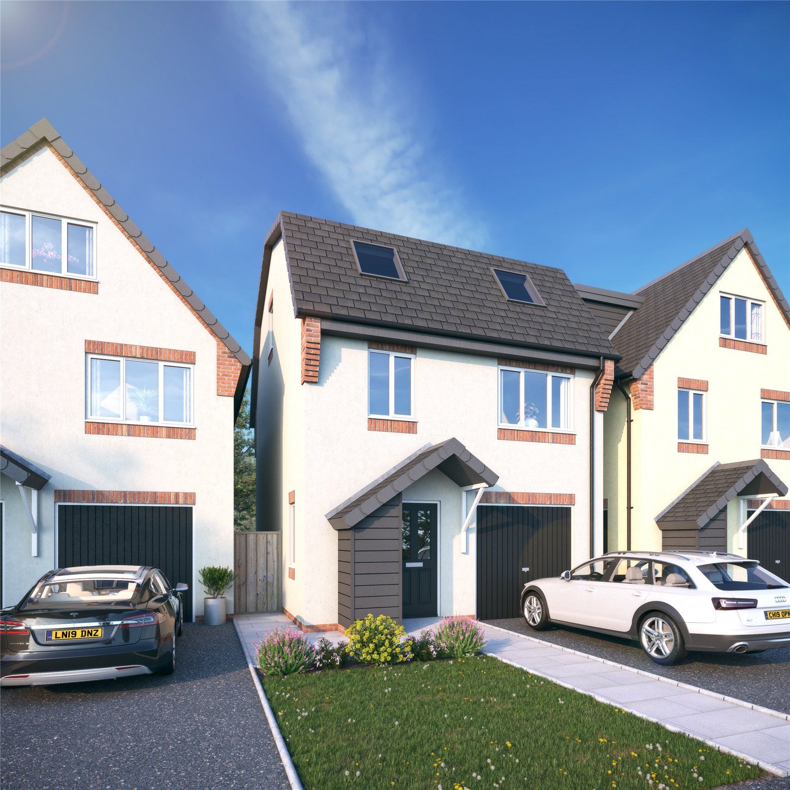 New home, 4 bed detached house for sale in Gadlys Brow, Gadlys Lane