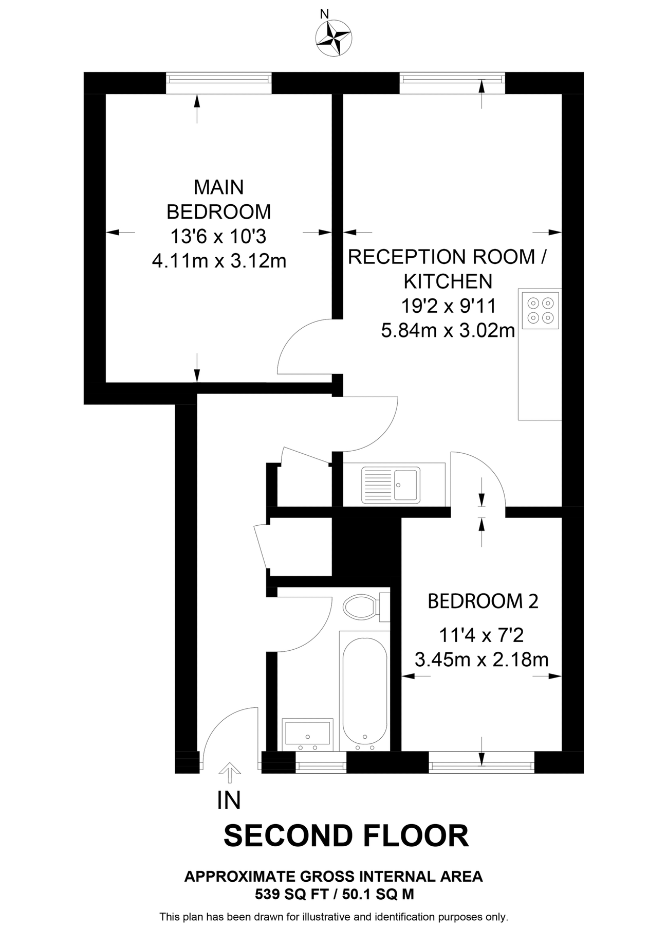 2 bed flat for sale in Batten Street, Clapham Junction, London SW11