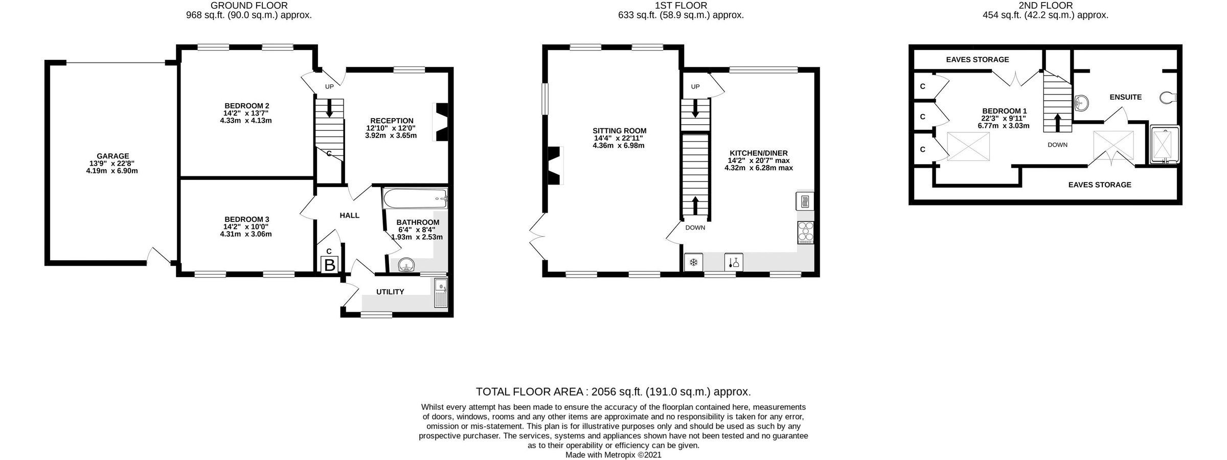 3 bed semidetached house for sale in Highfield Lane, Compton Martin