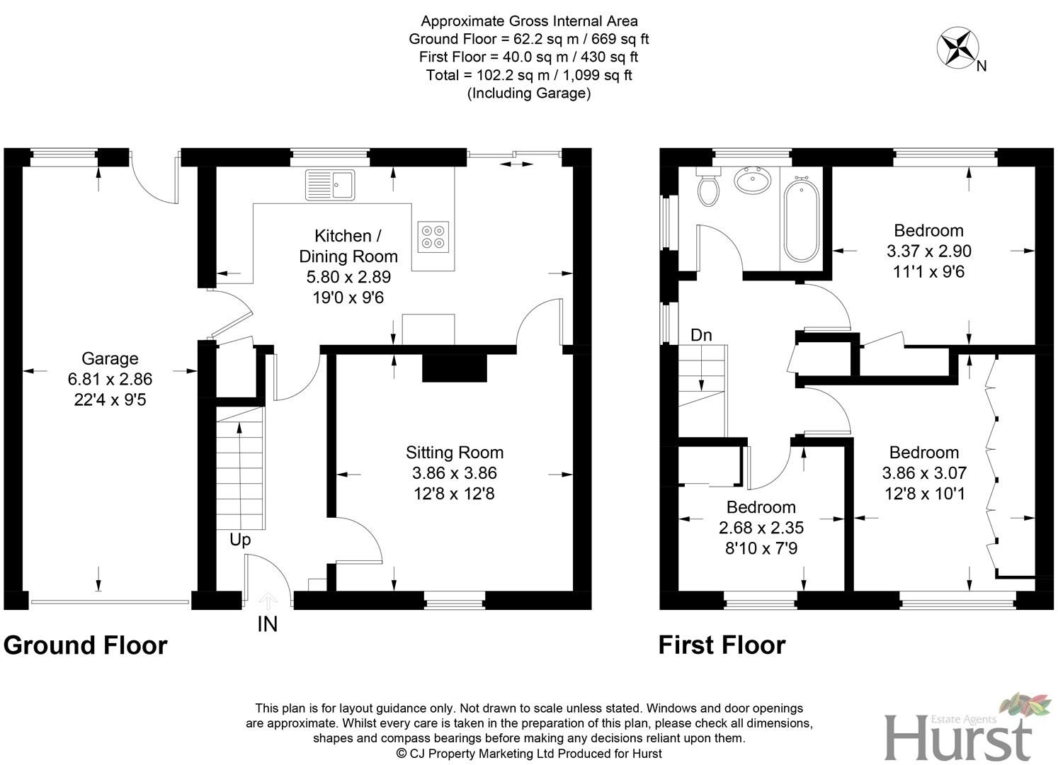3 bed semidetached house for sale in Fraser Road, High HP12