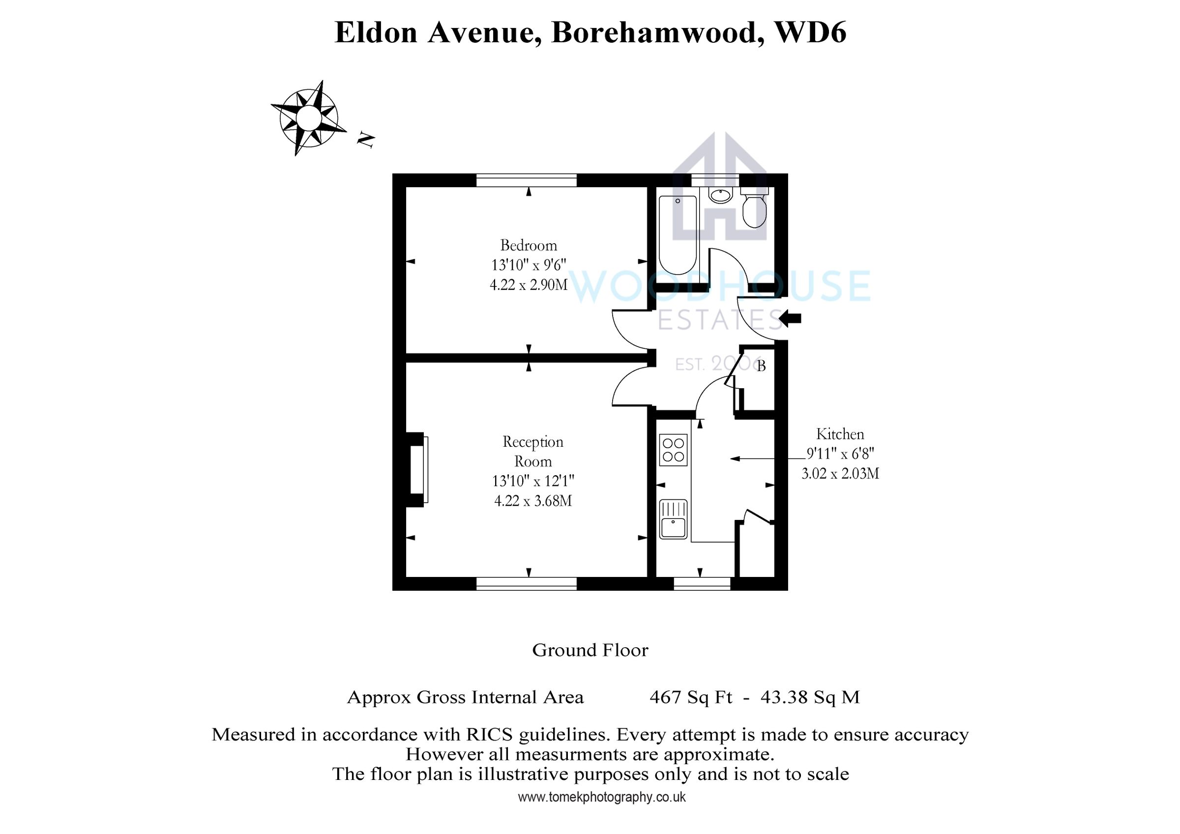 1 bed flat for sale in Eldon Avenue, Borehamwood WD6 Zoopla