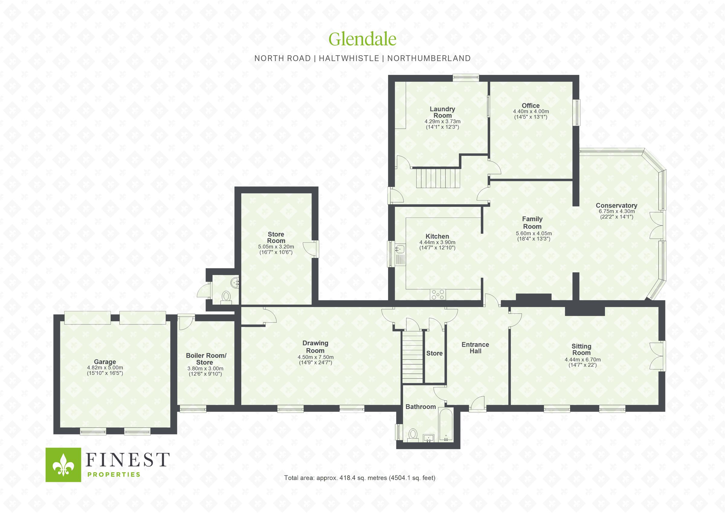 5 bed detached house for sale in Glendale, North Road, Haltwhistle, Northumberland NE49 Zoopla