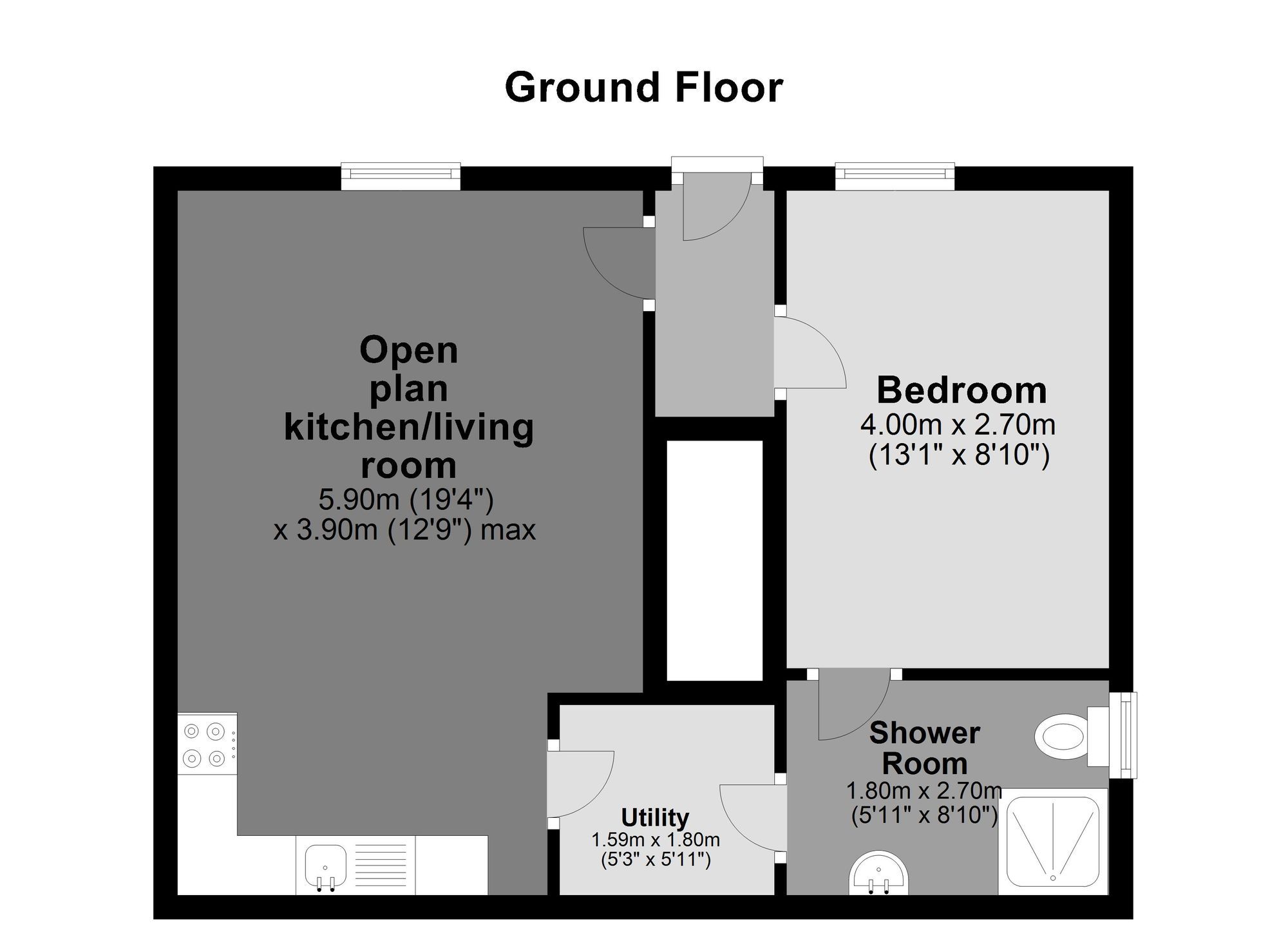 1 bed flat to rent in Exeter Road, Crediton EX17 Zoopla